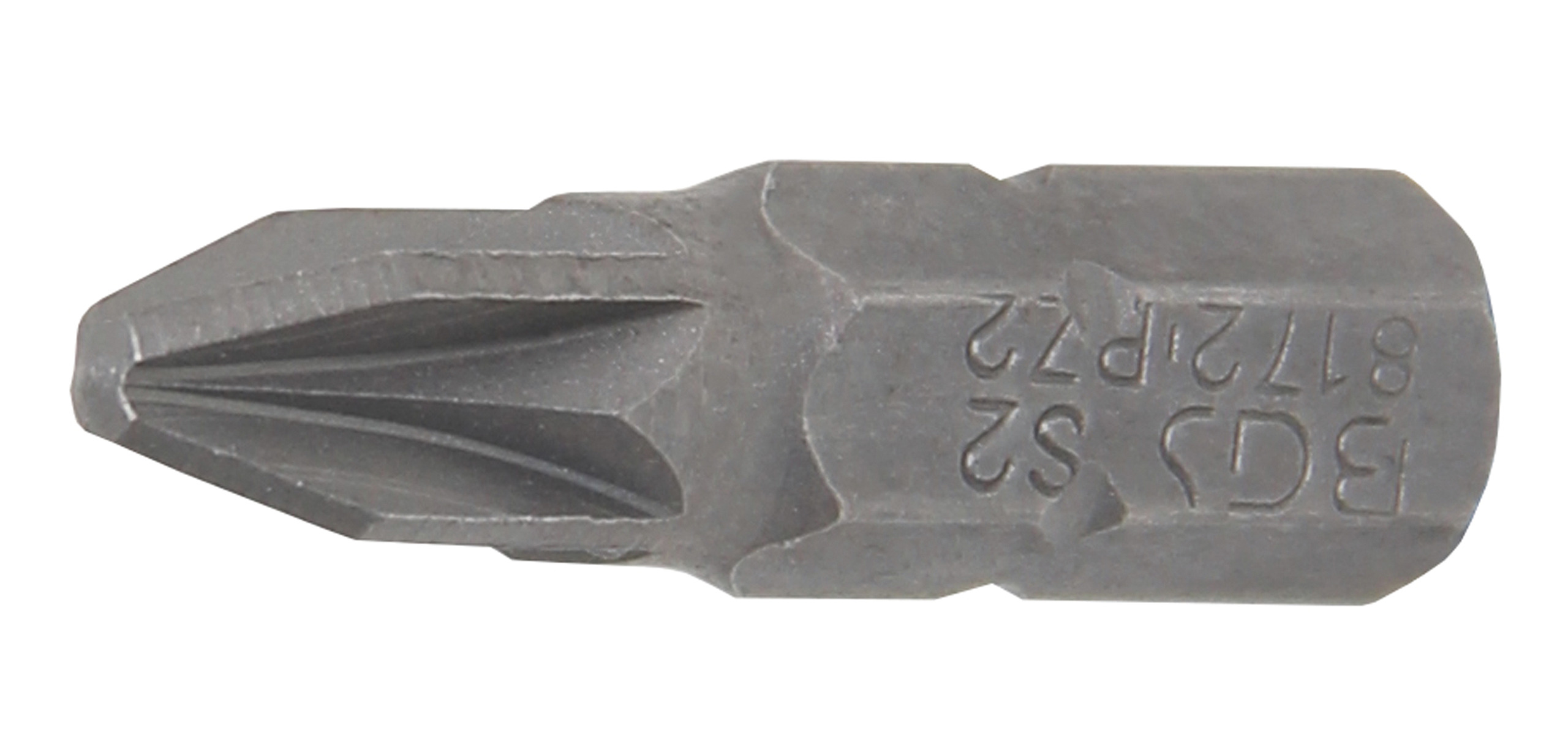 Bit PZ 2 Antrieb Außensechskant 1/4" 25 mm Länge