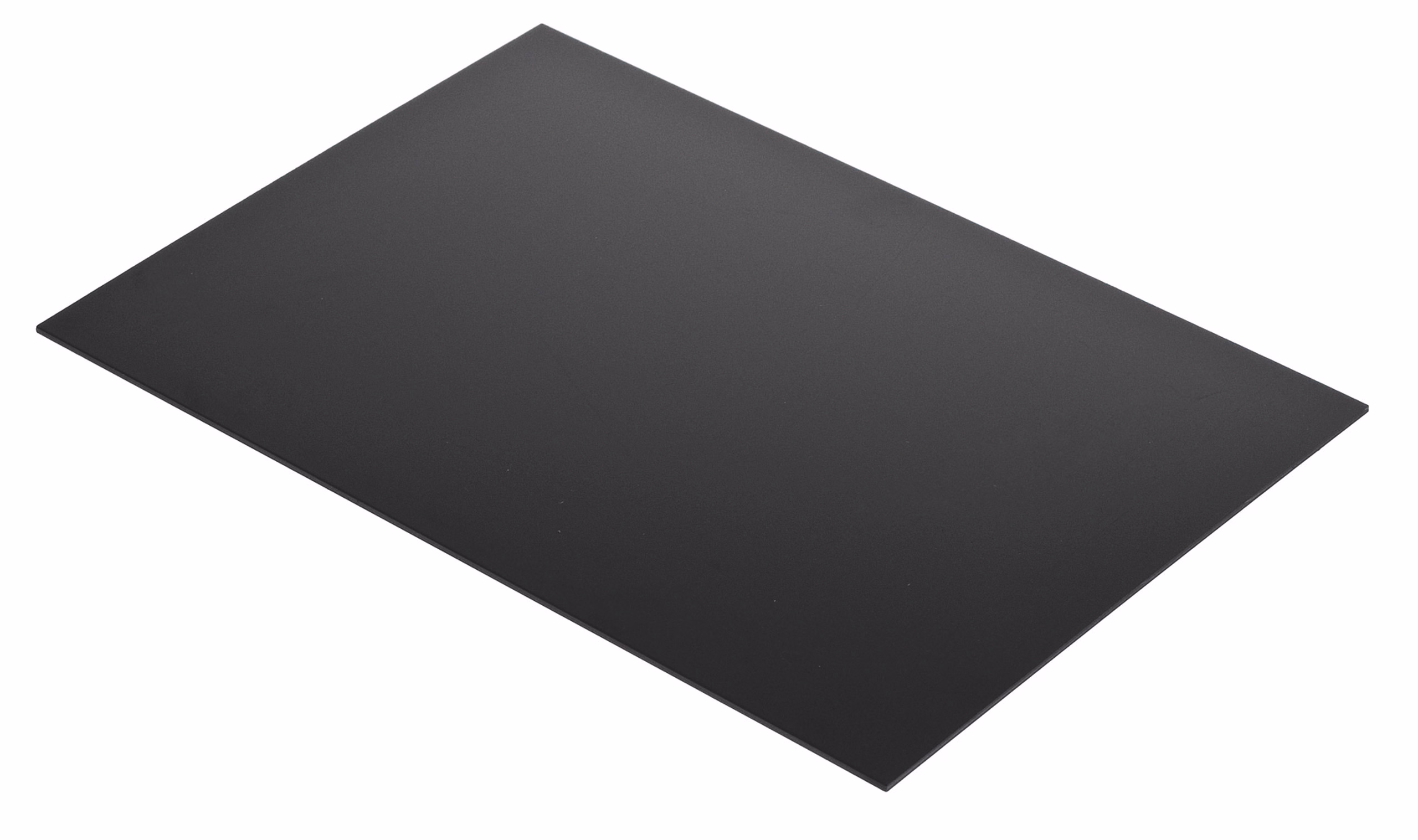 polistirolo 2 mm nero / 300 x 210 mm