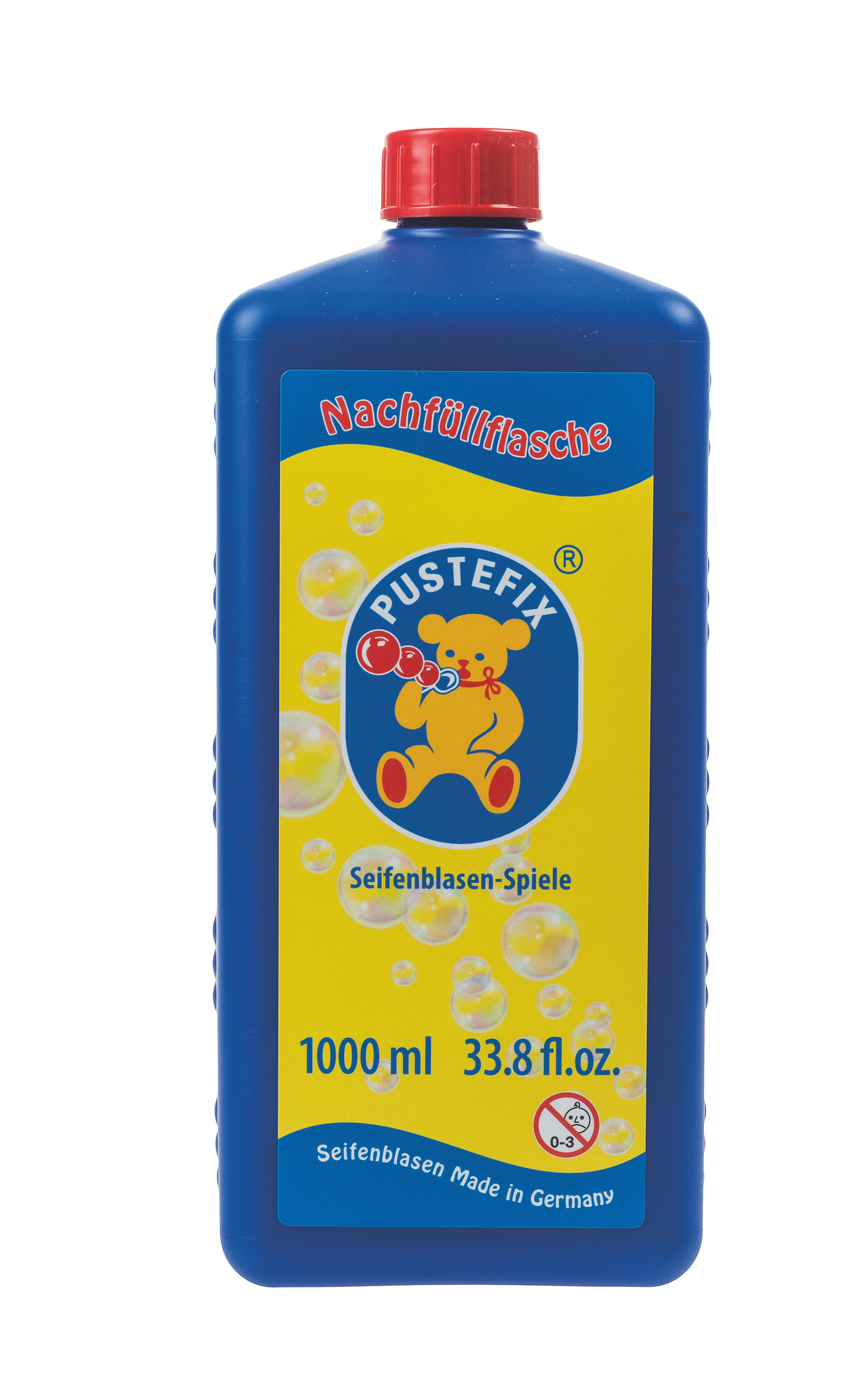Pustefix - Nachfüllflasche | Seifenblasen-Spass für draussen