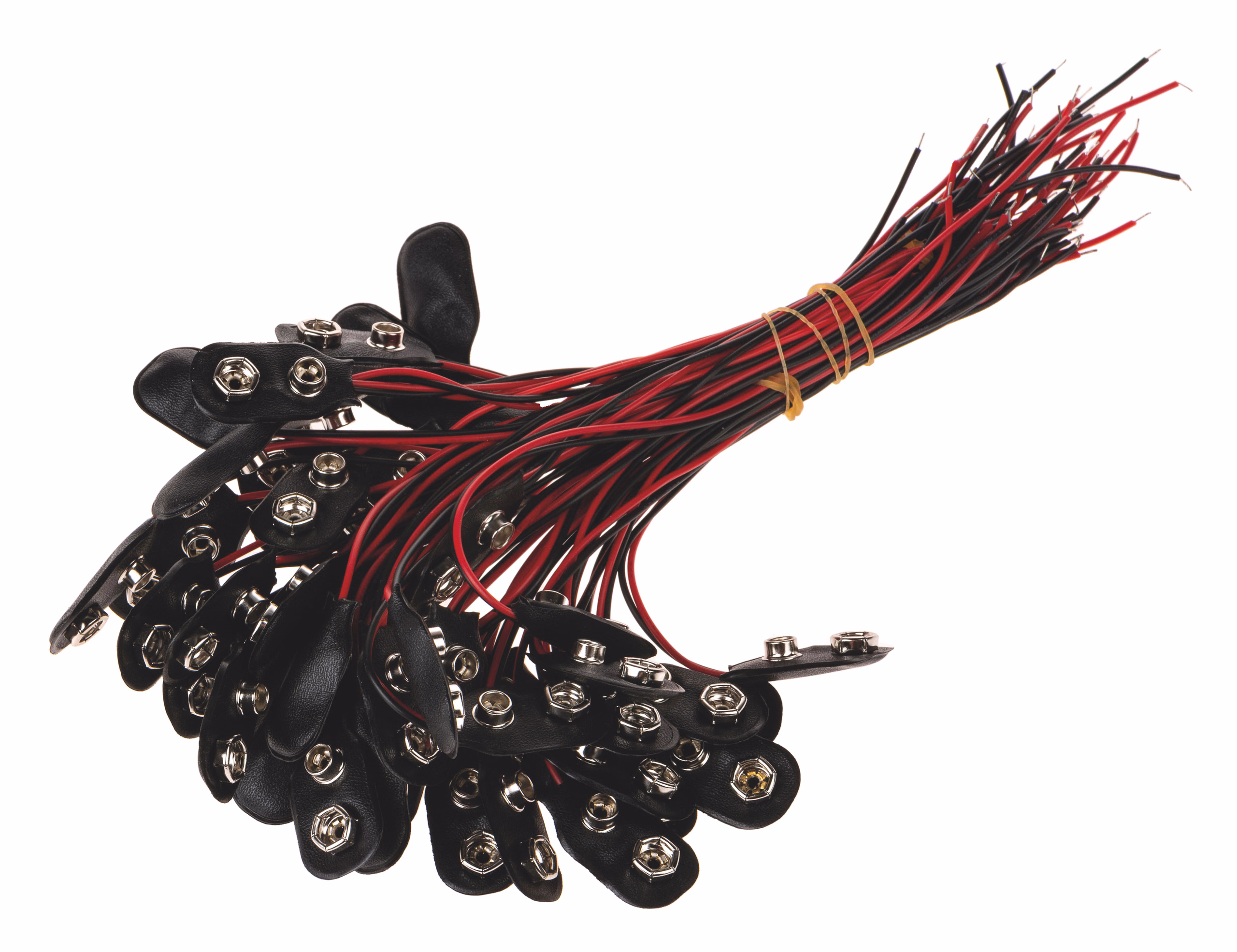 Batterie-Clip 9V, 50 Stück