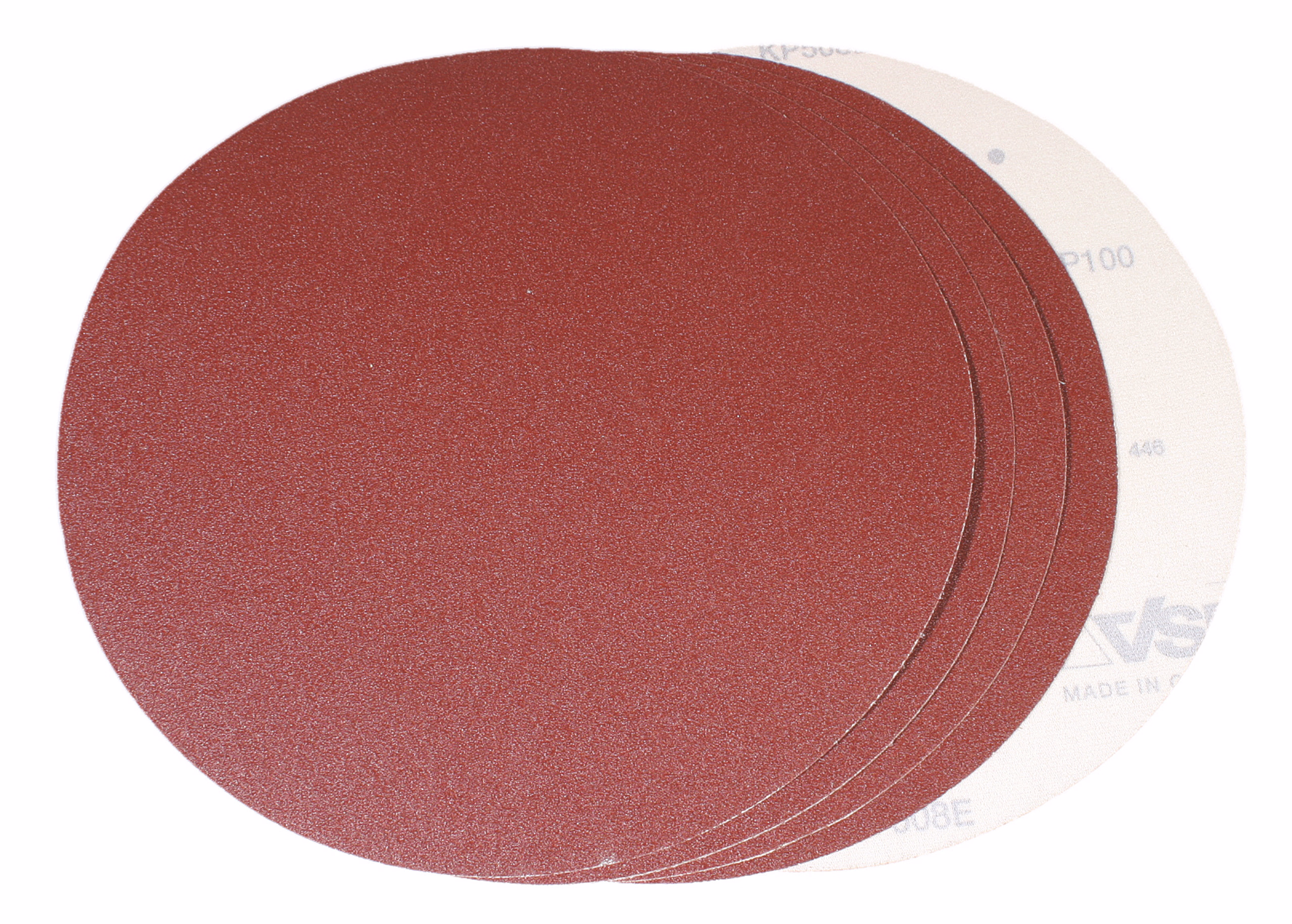 Klettschleifscheiben, 5 Stück 100er Korn (300 mm)