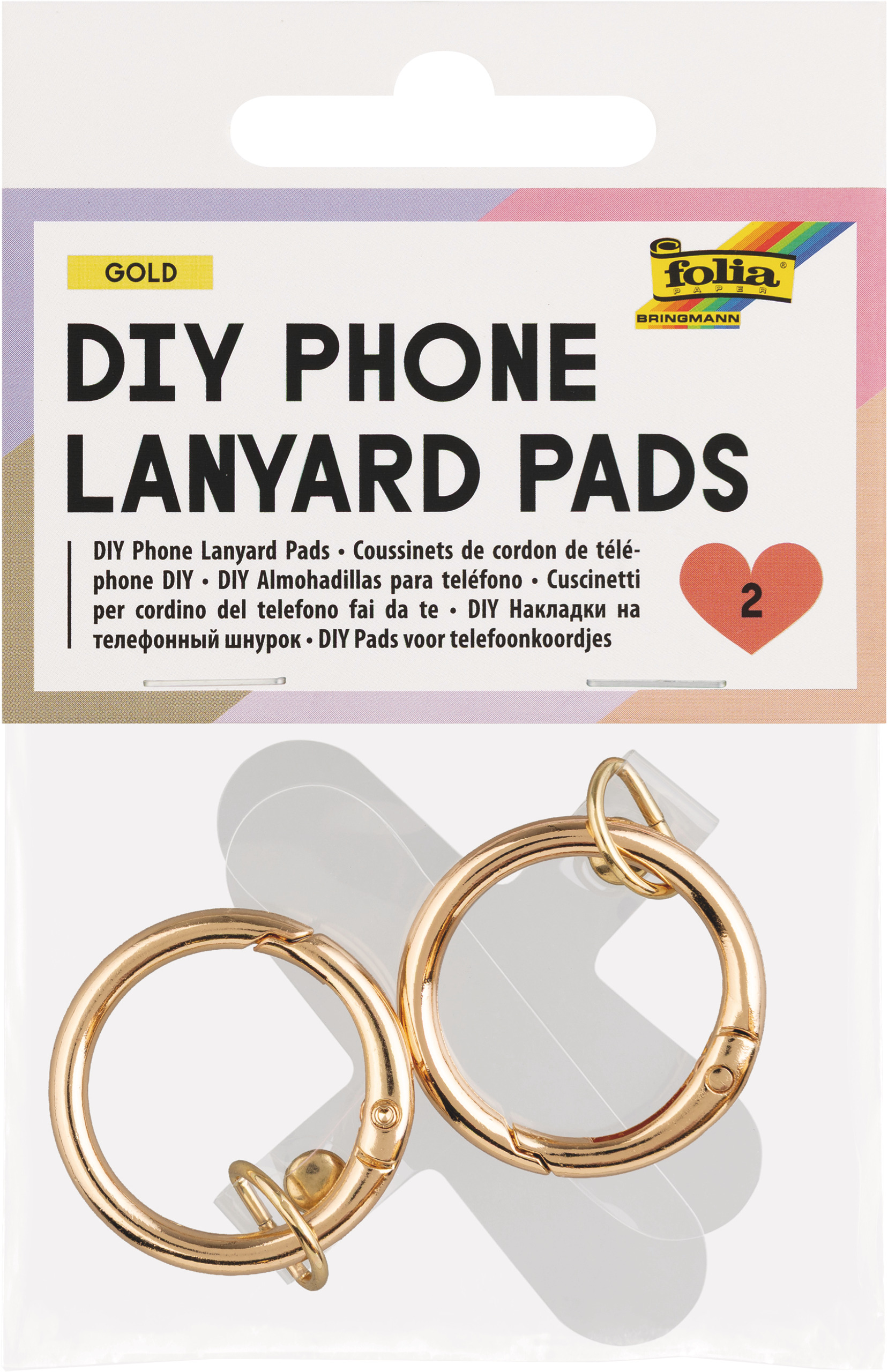Fixation pour téléphone portable - Phone Lanyard Pad