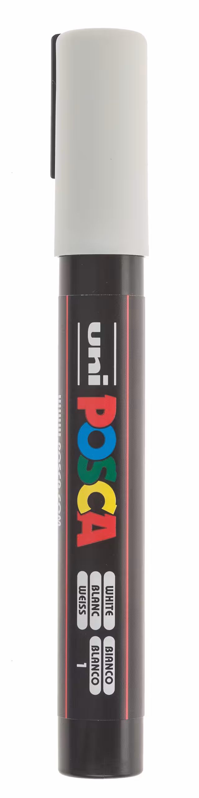 POSCA Marker PC-5M, weiß (1,8-2,5 mm)