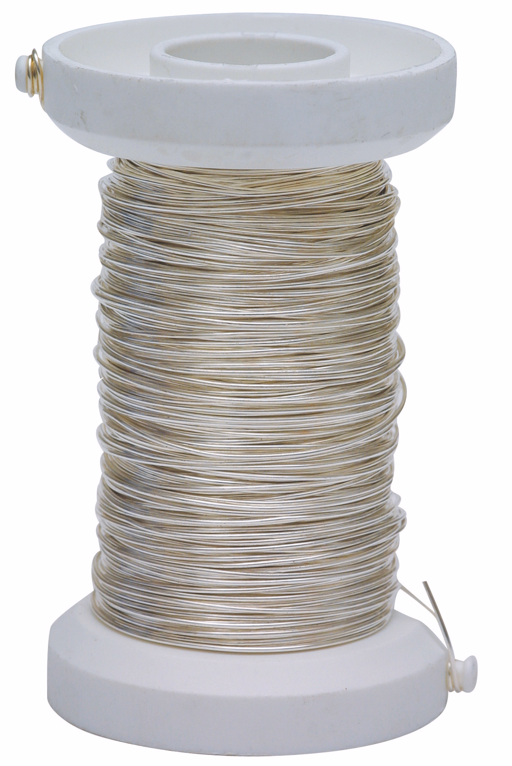 Fil argenté (0,40 mm) - 40 m