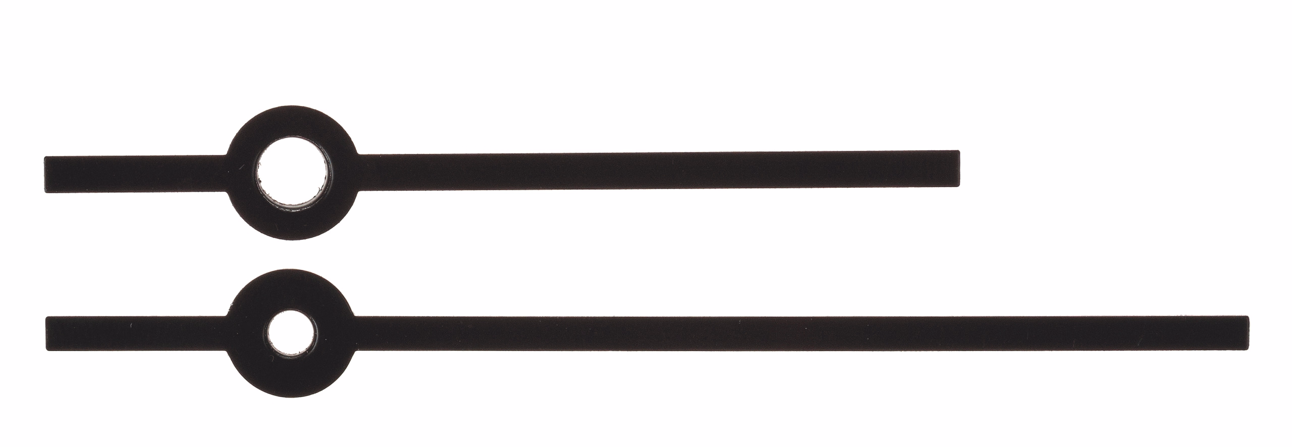 Manecillas de reloj de metal (78/54 mm)