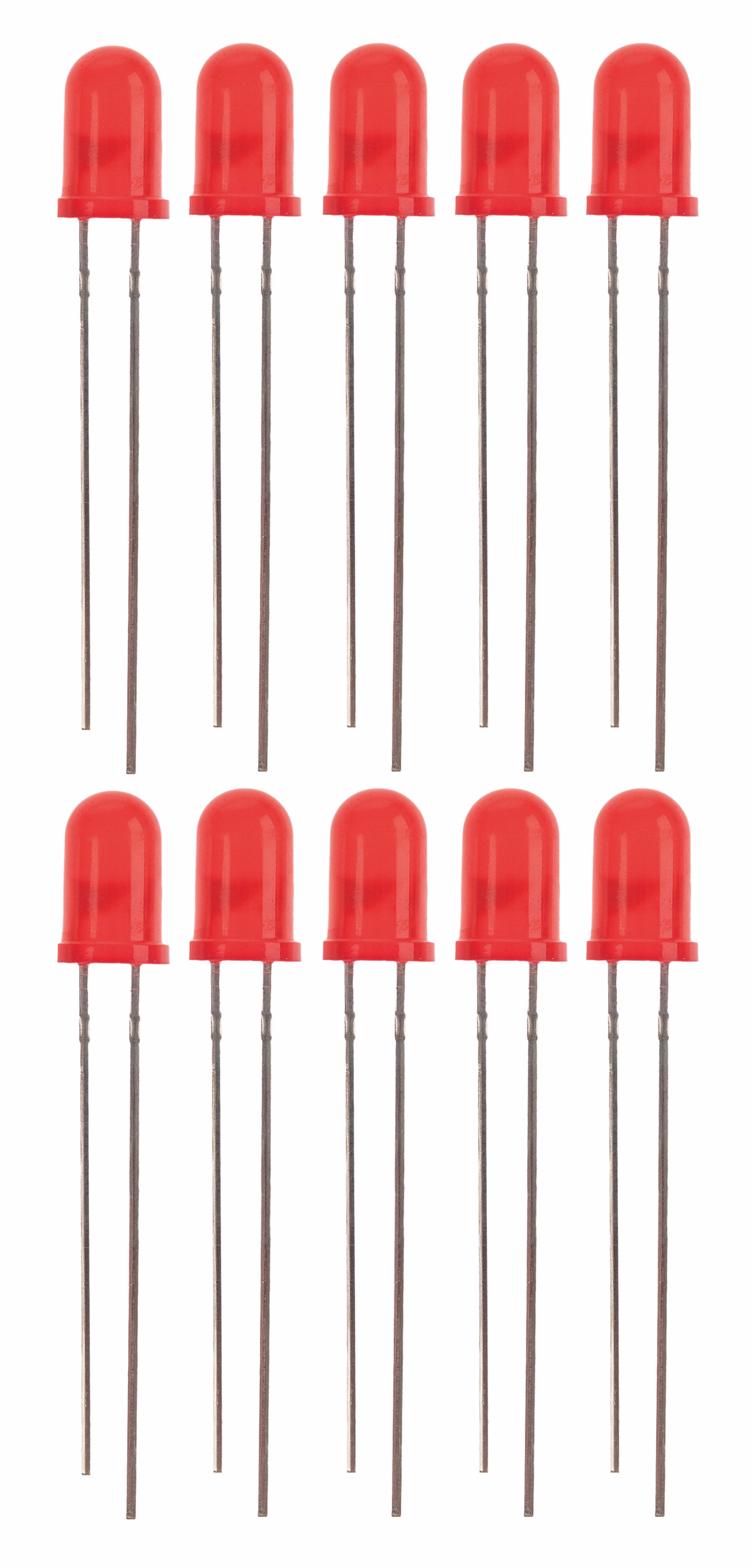 LEDs, 50 Stück rot (5 mm)