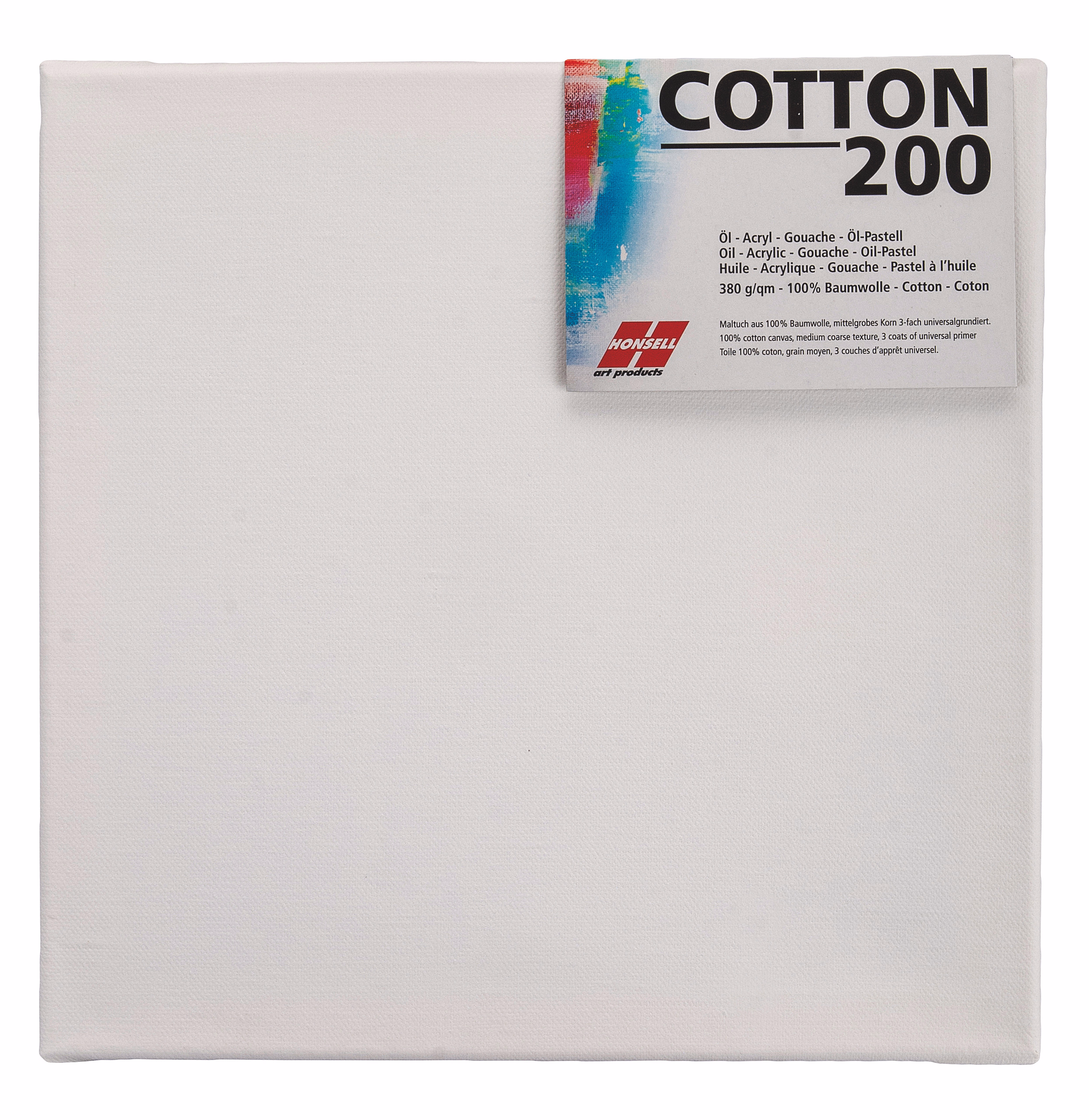 Keilrahmen Cotton 200 (30 x 30 cm)