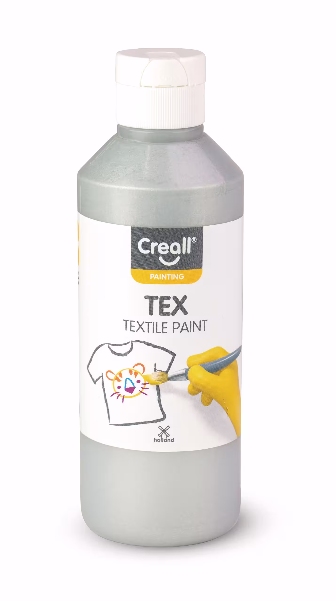 Stoffmalfarbe Creall Tex, 250 ml silber