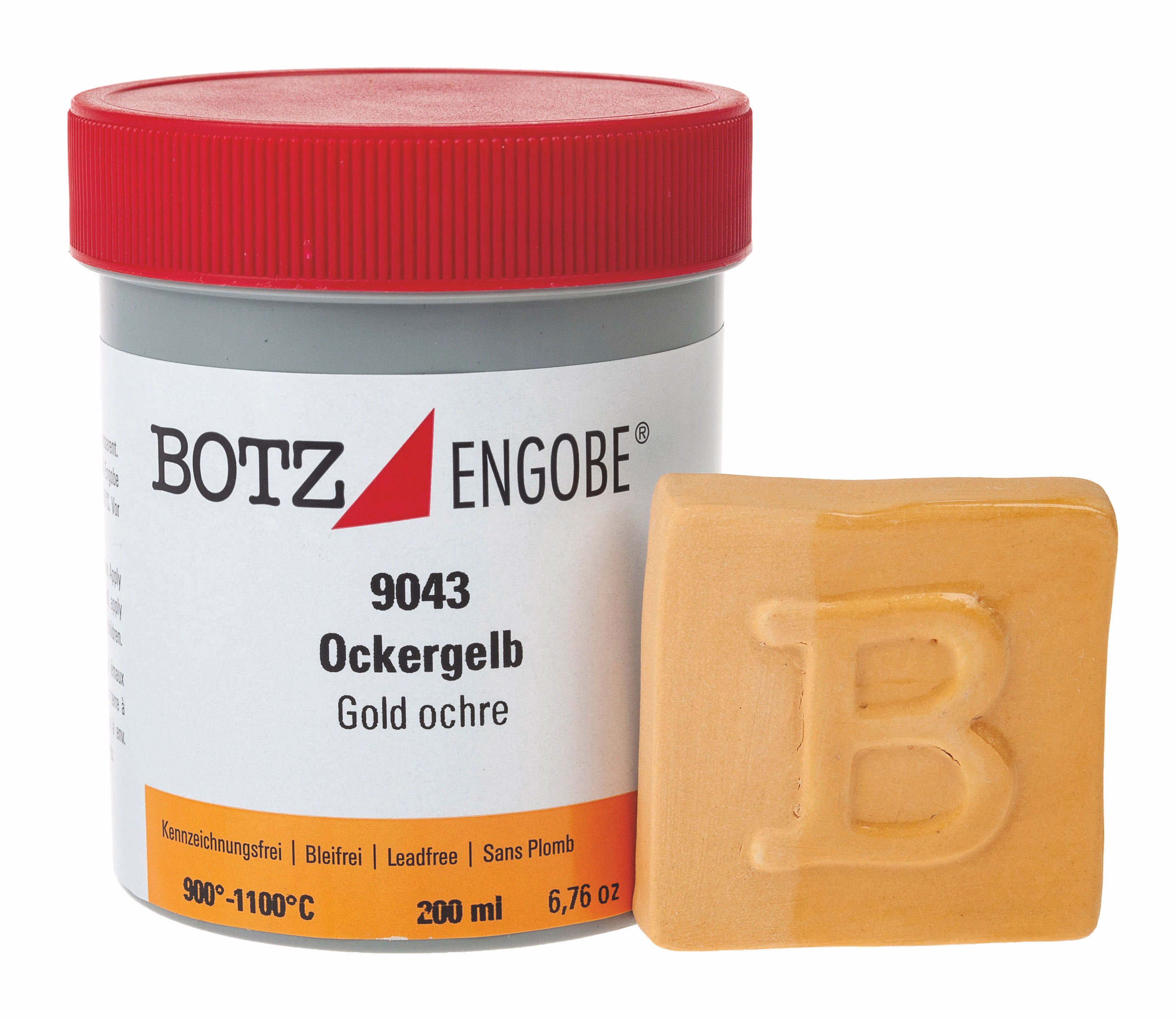 BOTZ ingobbi liquidi, 200ml, giallo ocra