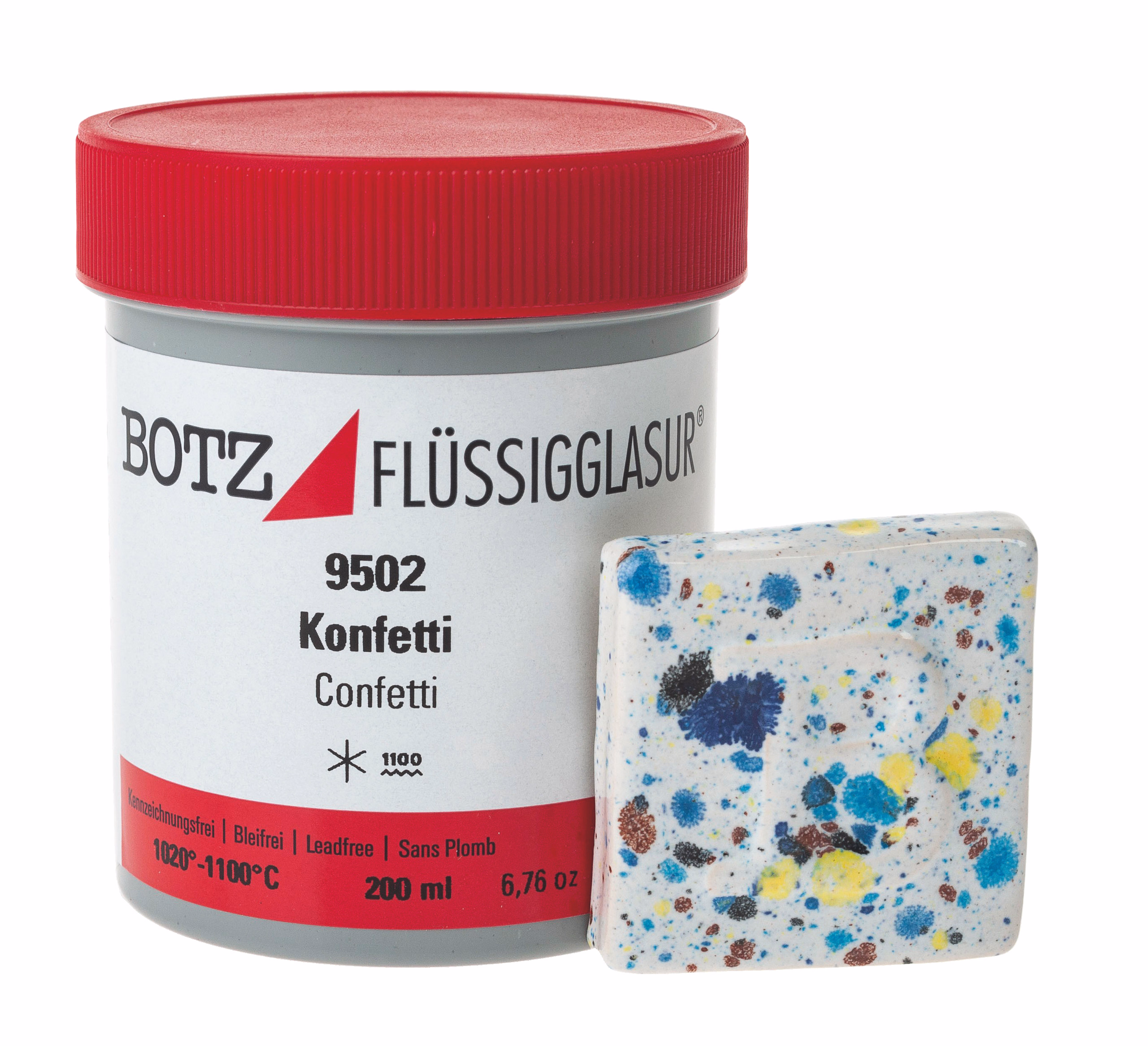 Esmalte líquido BOTZ (200 ml) confetti brillante