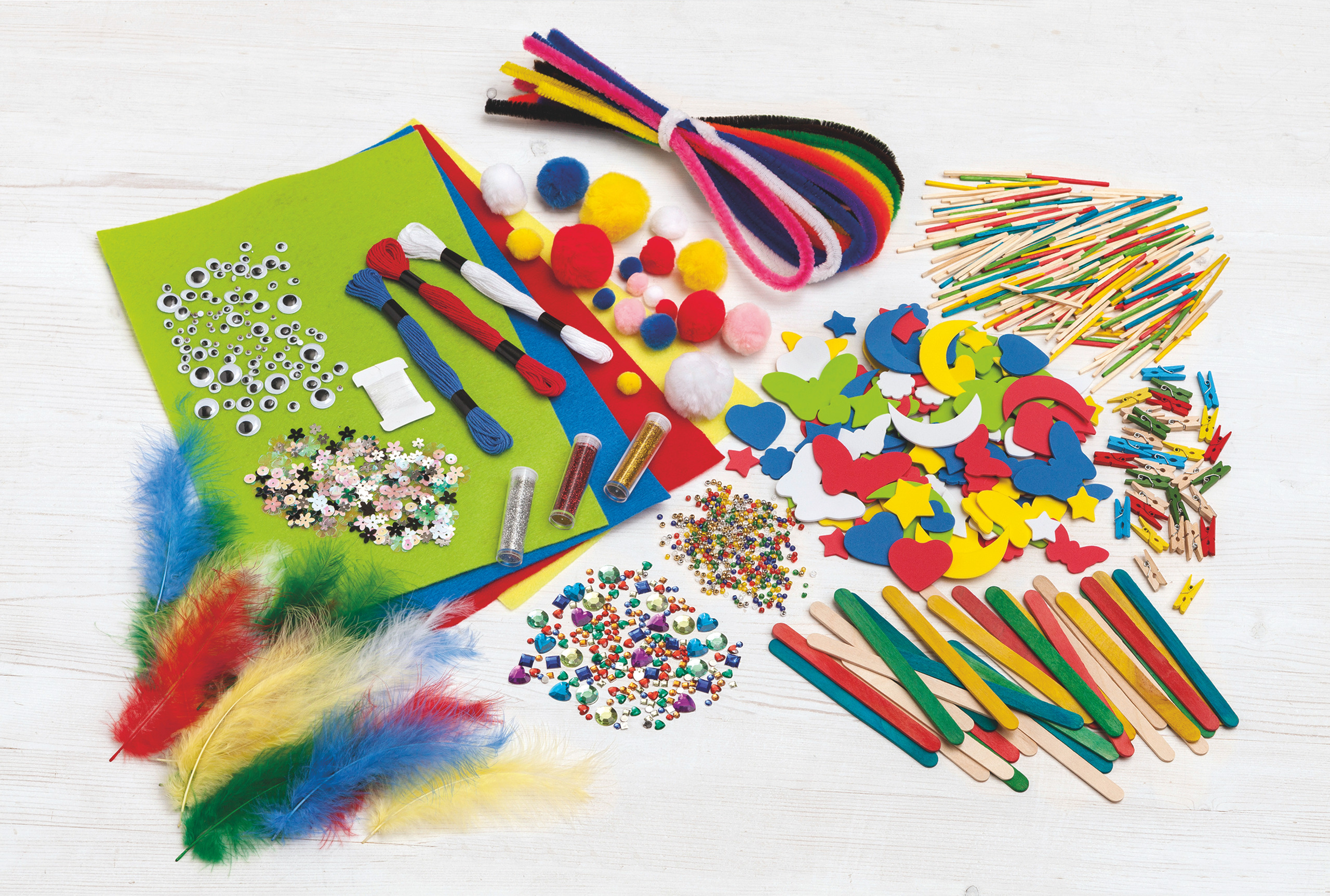 Knutselbox mix, 1300-delig