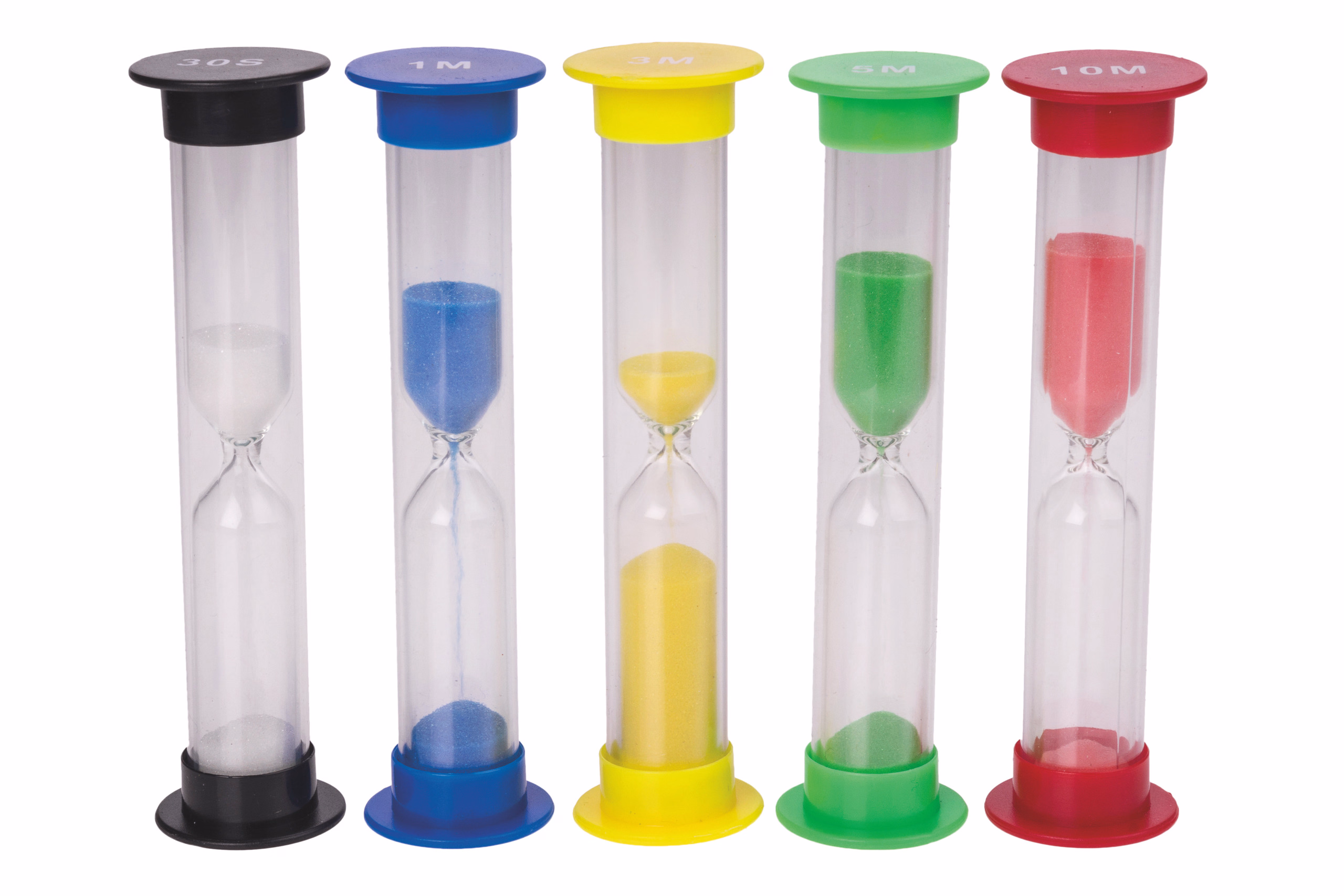 Sanduhren, 5er-Set (25 x 90 mm)