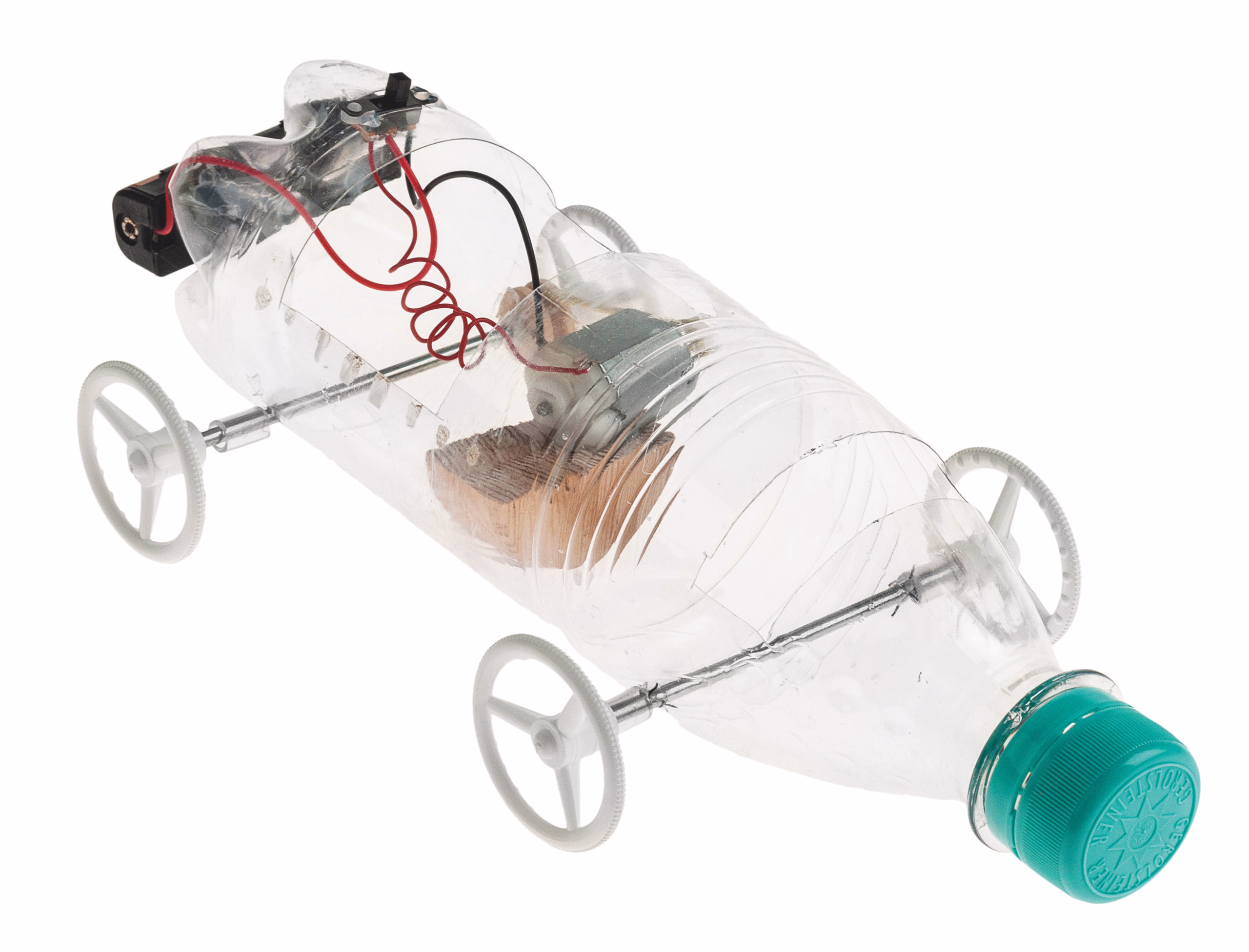 OPITEC Recycling-Car mit Riemenantrieb