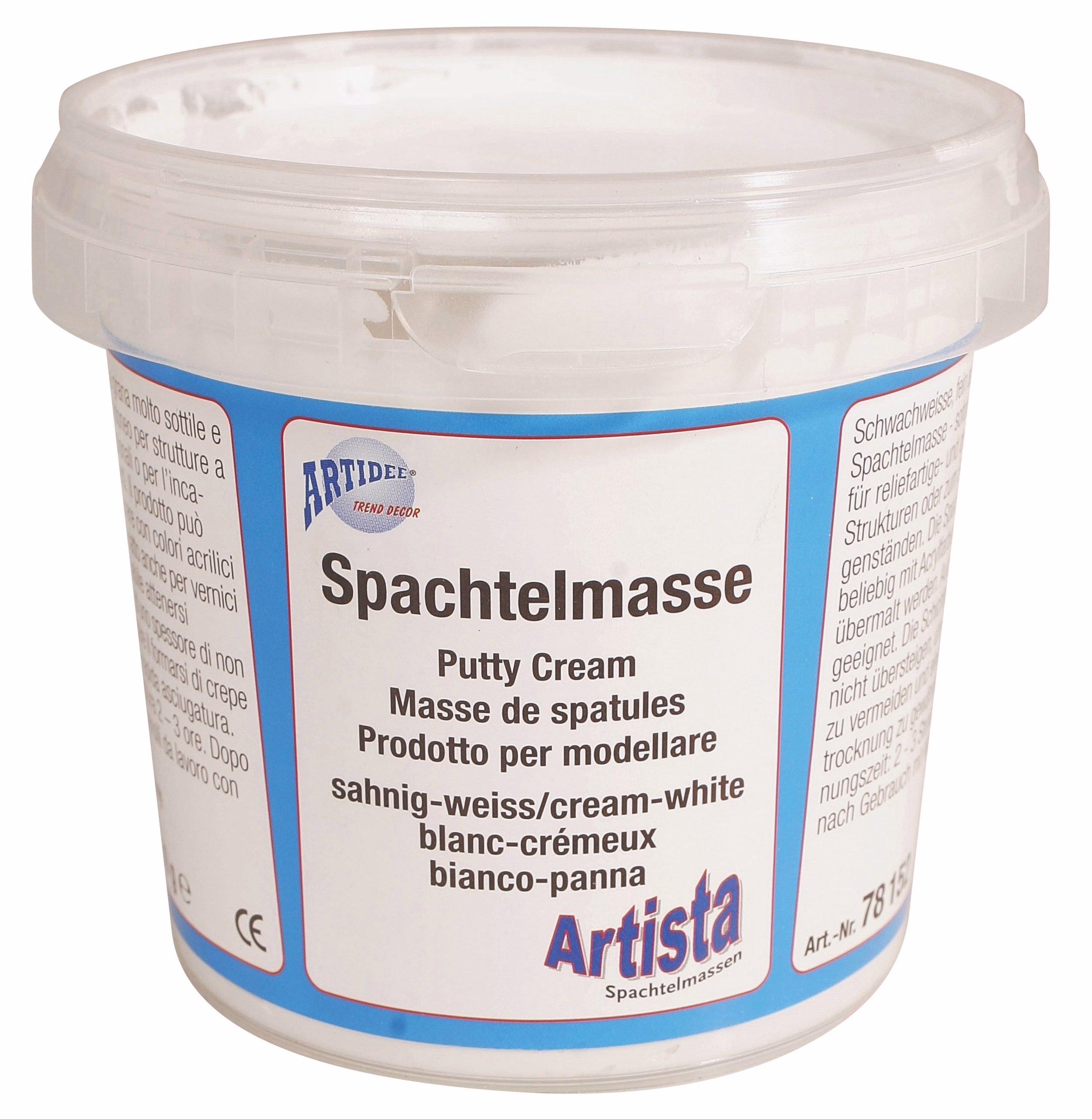 Massa per modellare/strutture, 500 g bianco panna