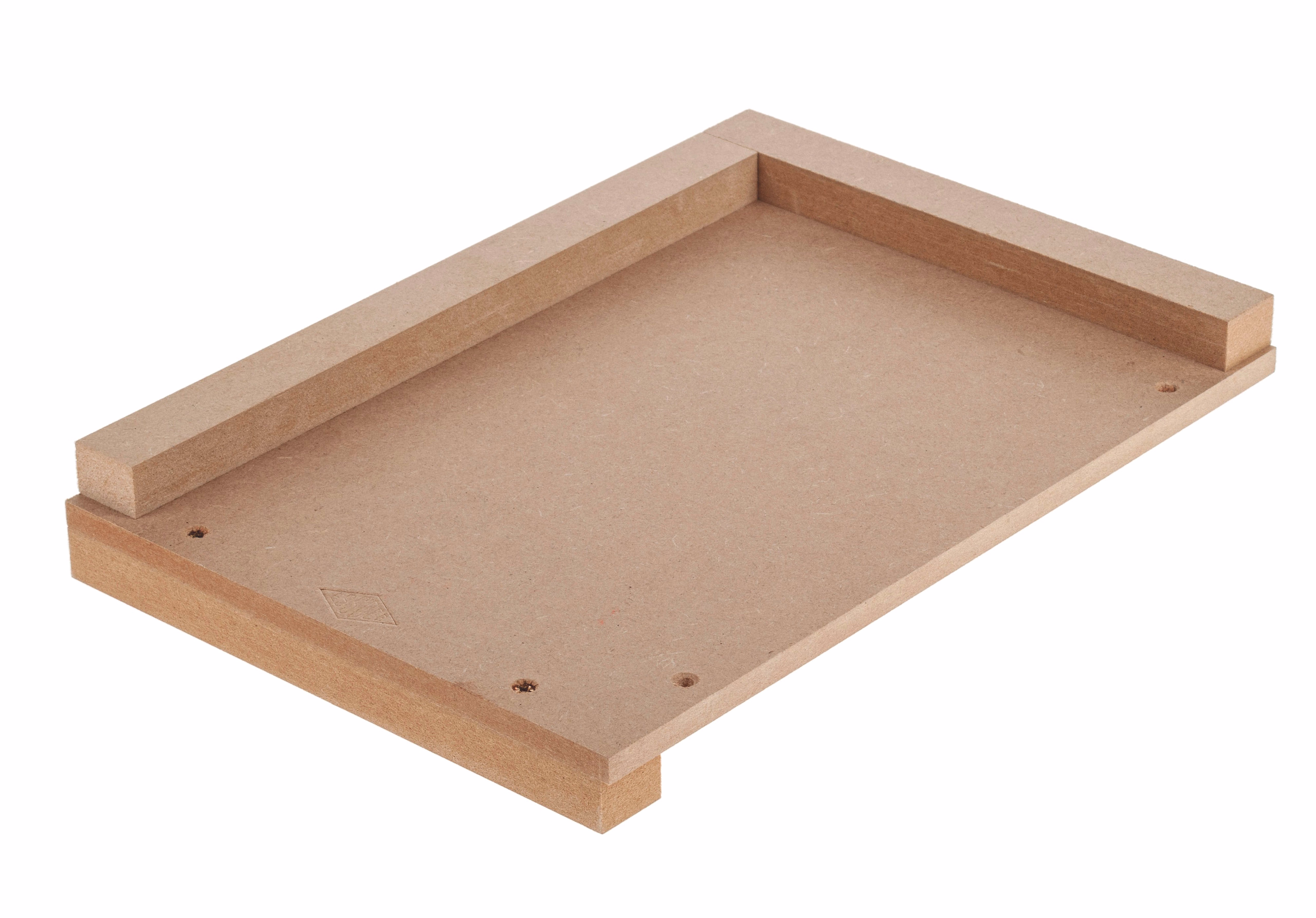 Linodruk houten ondergrond (300 x 200 mm) klein