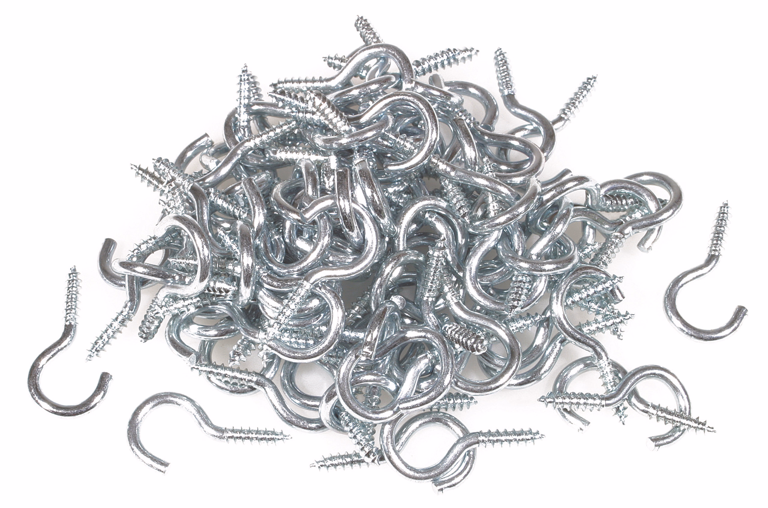 Schraubhaken (25 mm), 100 Stück