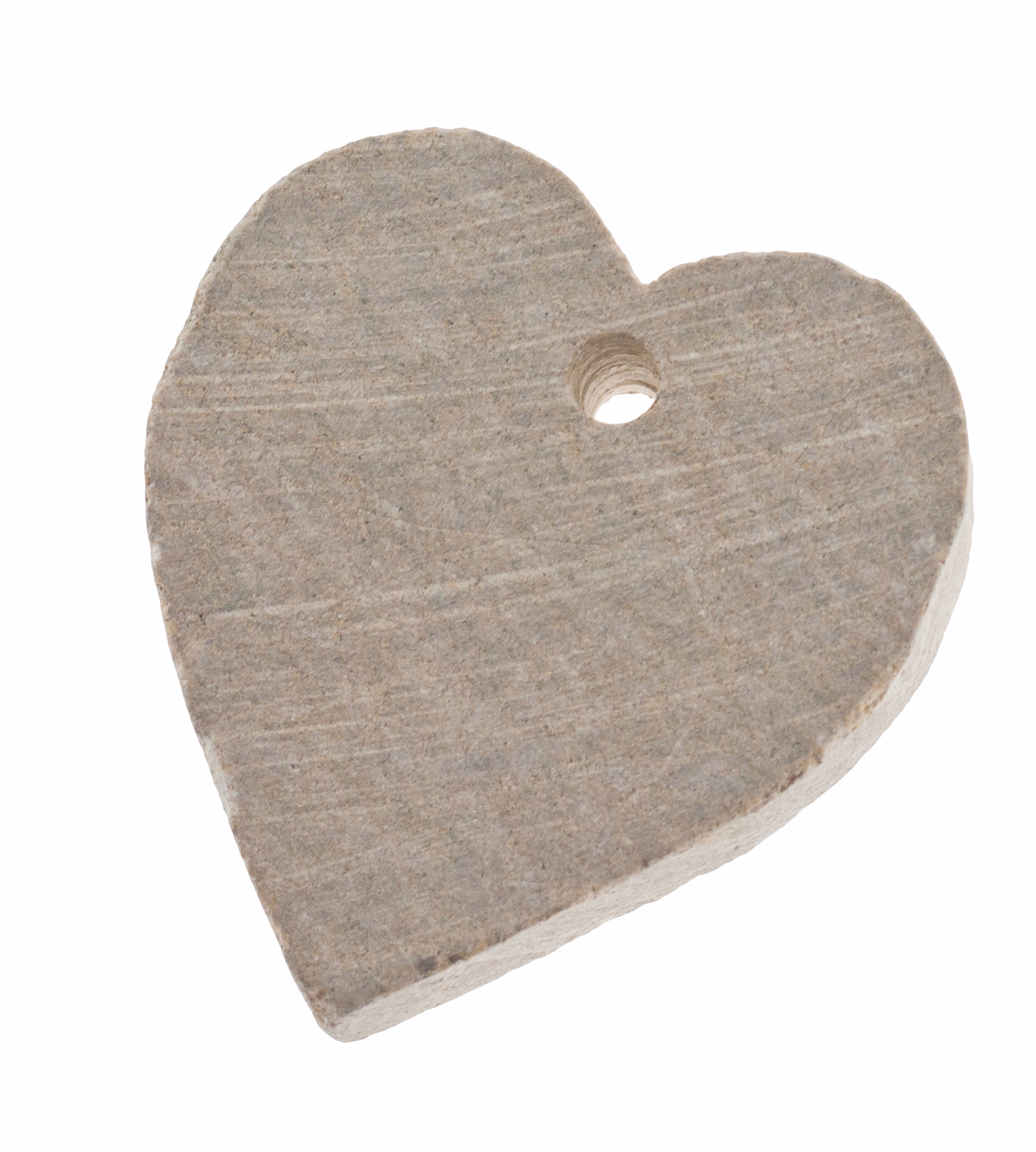 Speksteen - hart (4 x 4 x 1 cm)