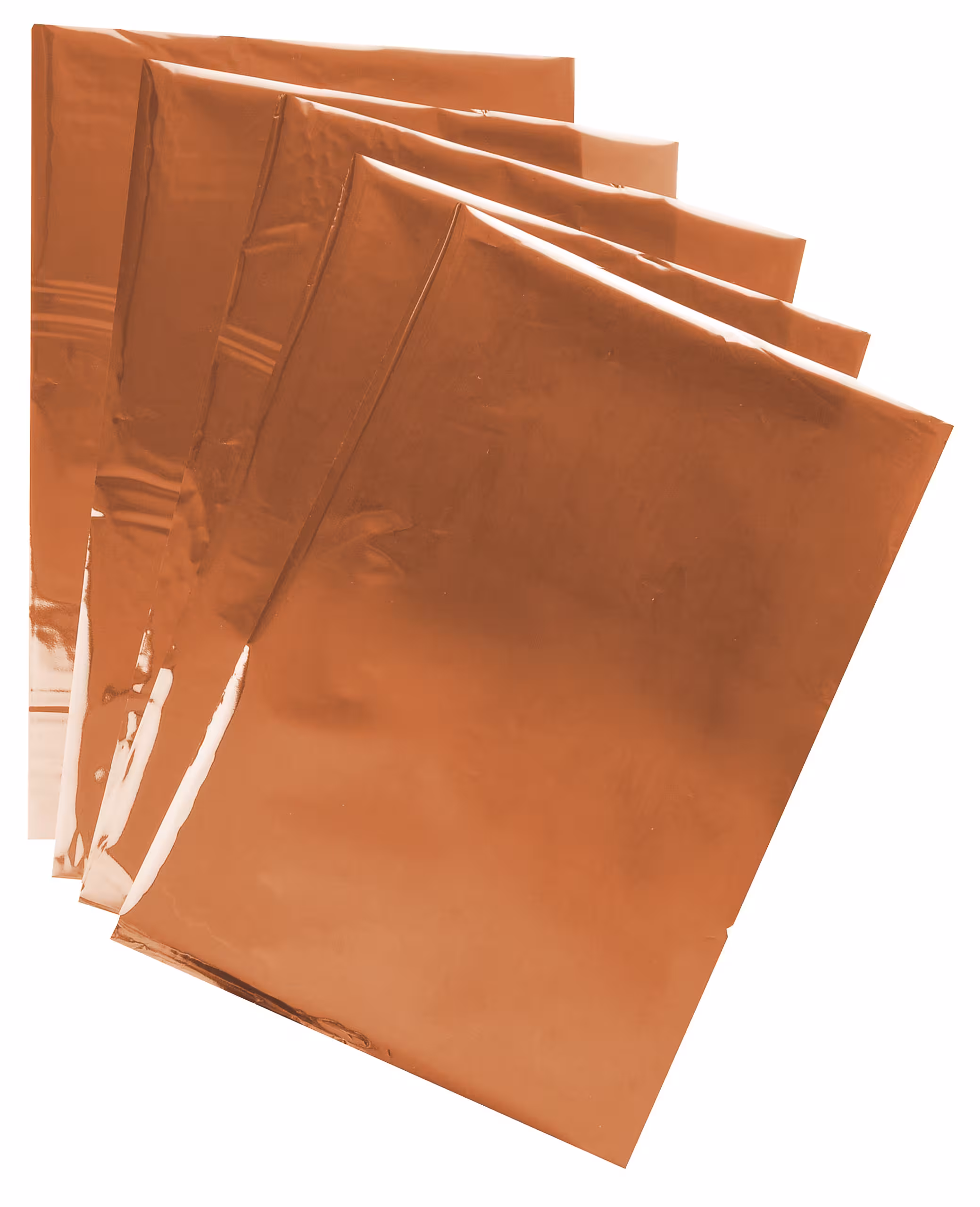 Kupferfolie, 5 Blatt DIN A4