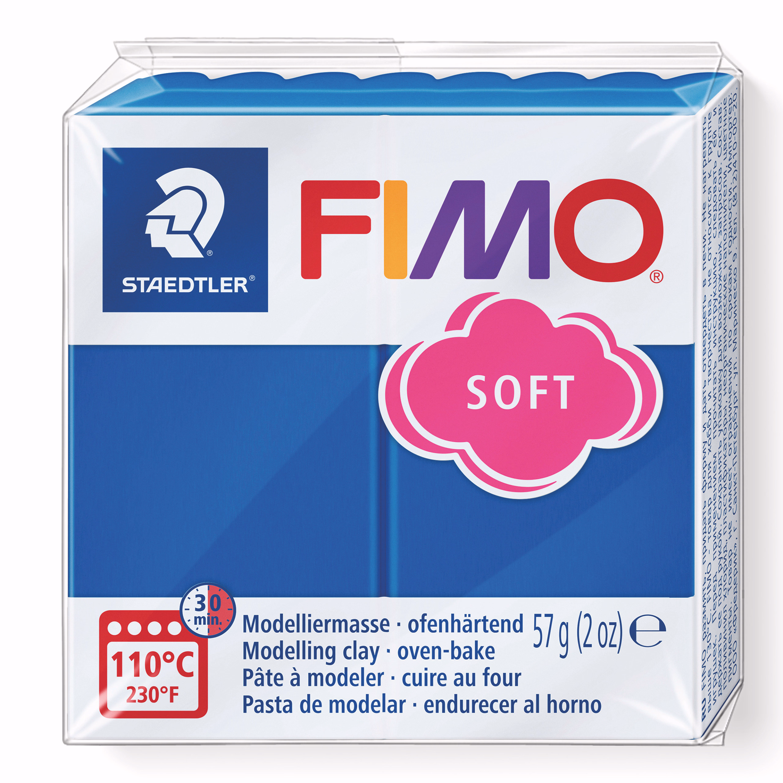 Fimo soft Modelliermasse, 57 g pazifikblau