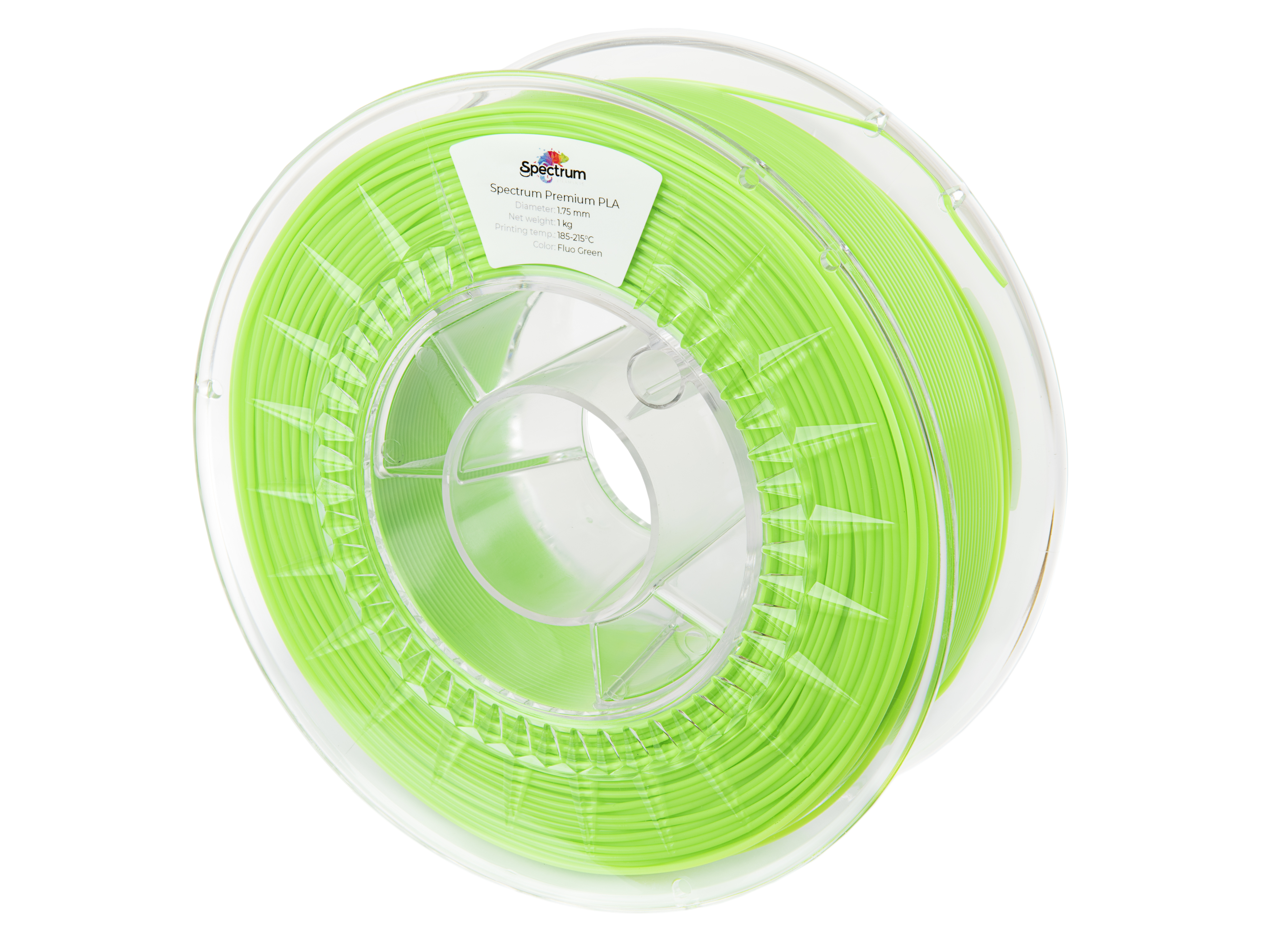 Spectrum PLA-Filament Premium, 1kg Fluorescent Green (1,75mm)