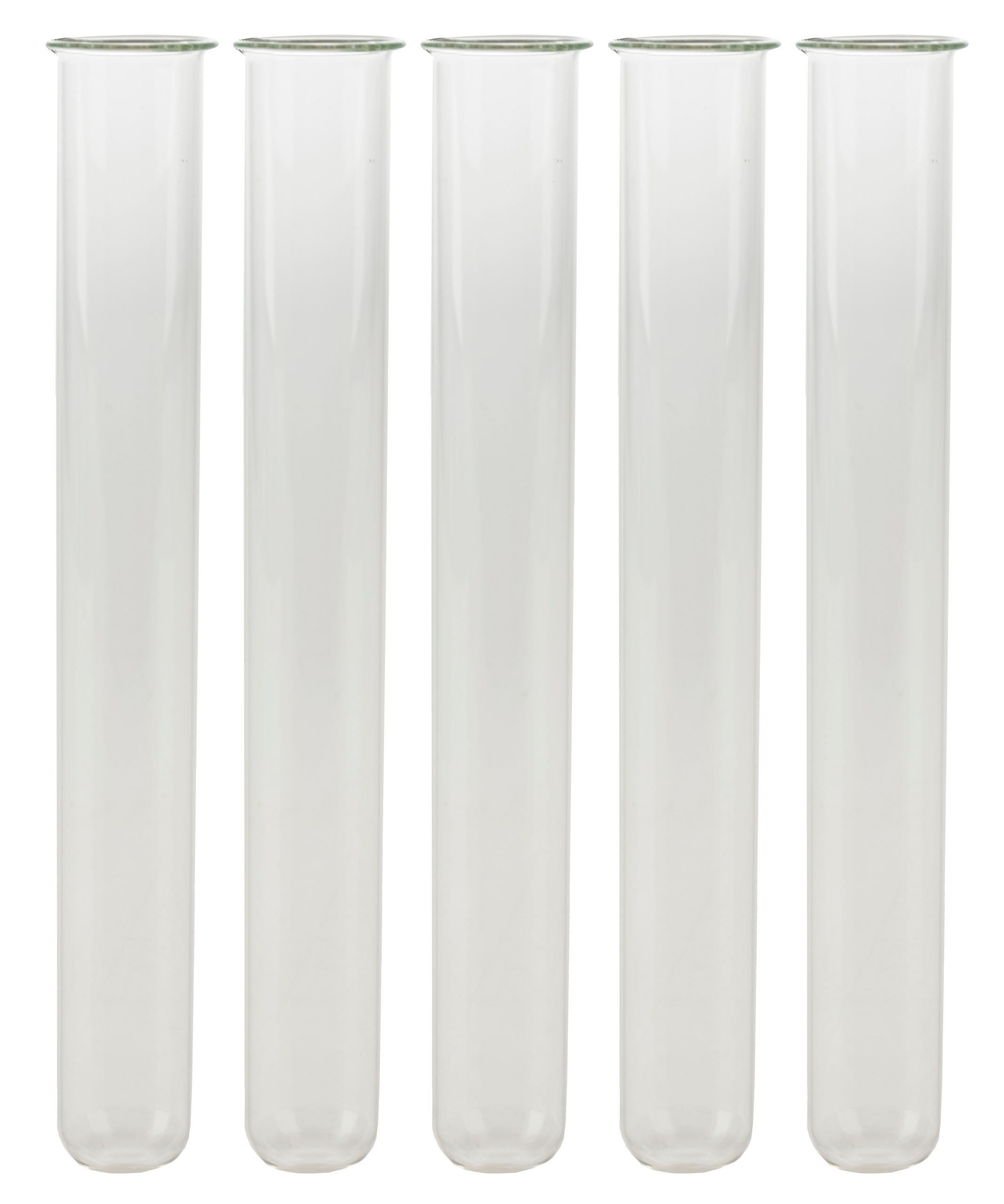 Tuuters Glass test tubes with cork closure, corks (120 x 16 mm), 25 pieces Tuuters Glass test tubes with cork closure, corks (120 x 16 mm), 25 pieces