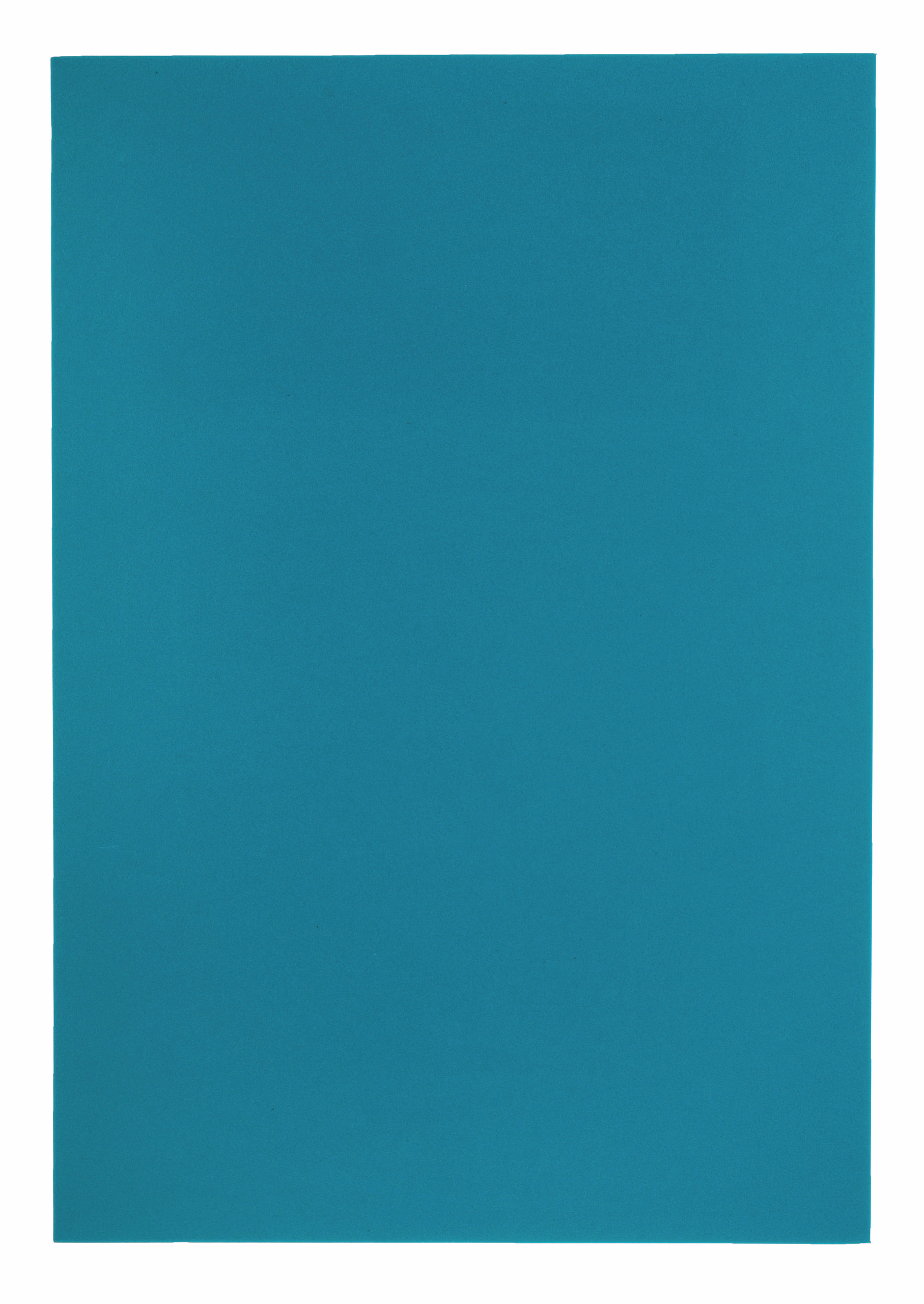 Caoutchouc mousse, turquoise (0,2 x 29 x 40 cm)