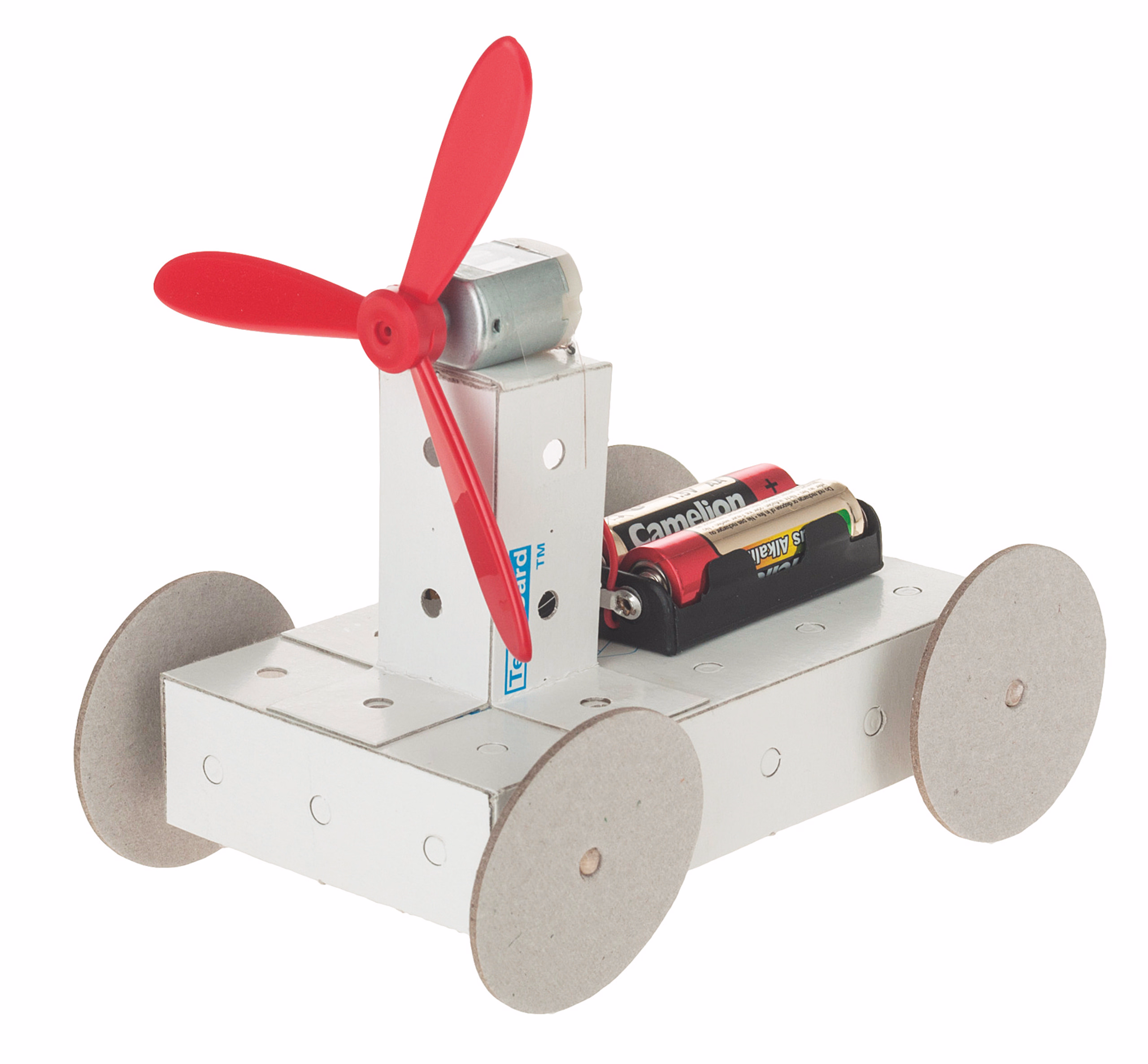 OPITEC Karton-Lüftermobil (Easy-Line)