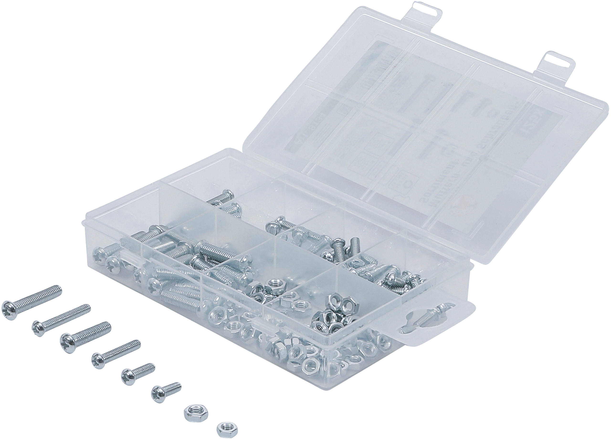 Gewindeschrauben-Sortiment, 125-teilig