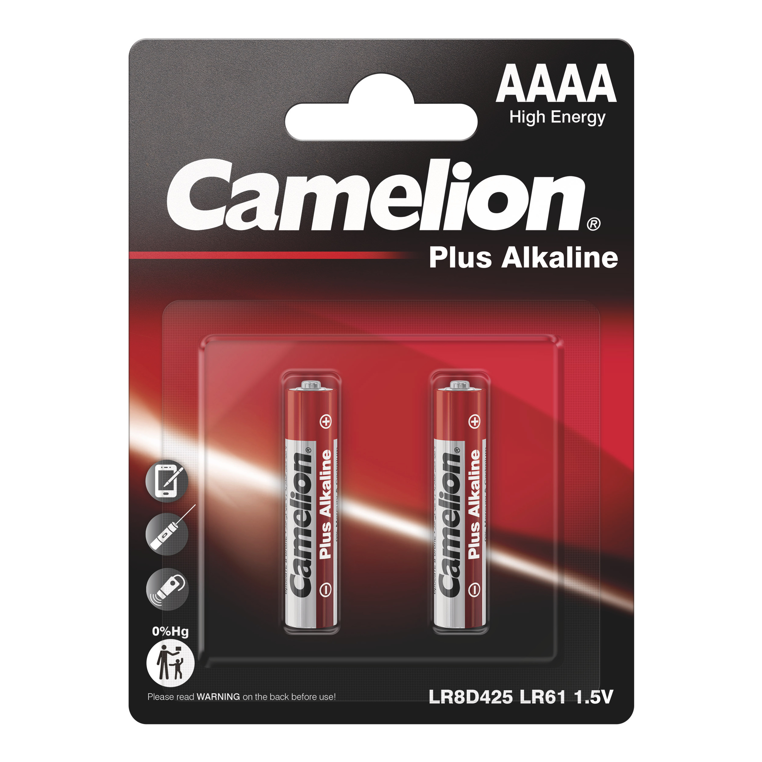 CAMELION® Alkaline Plus AAAA LR61, 2 Stück