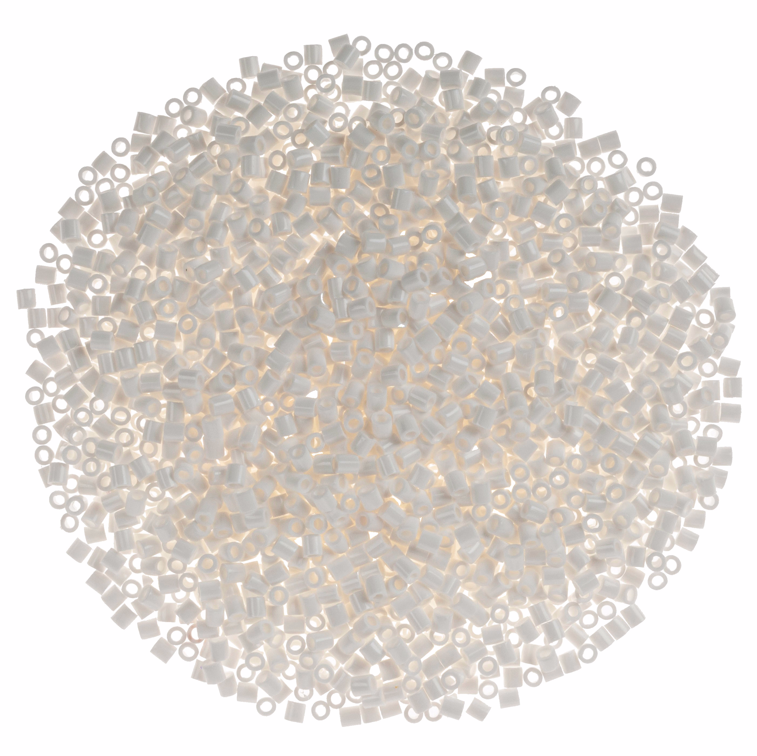 Bügelperlen, 6000 Stück weiß