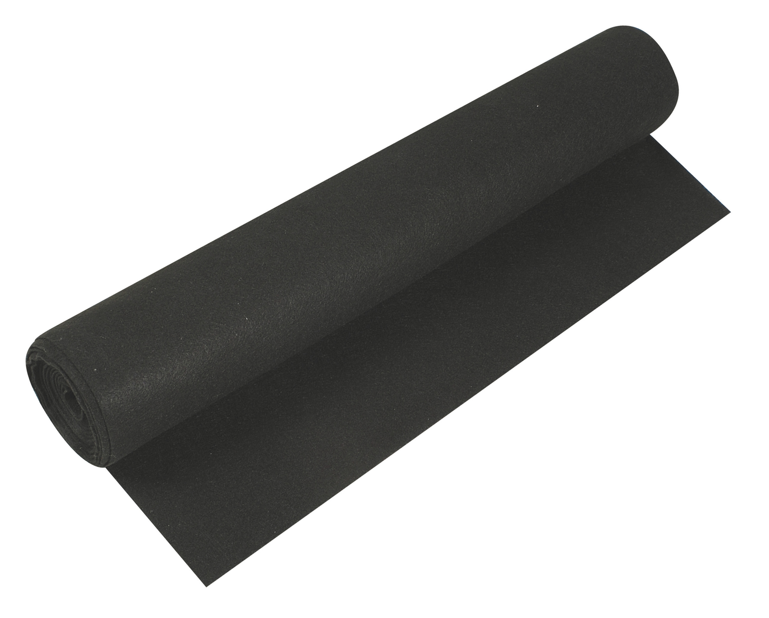 Fieltro (1,5 x 450 x 5000 mm) negro, 1 ud.