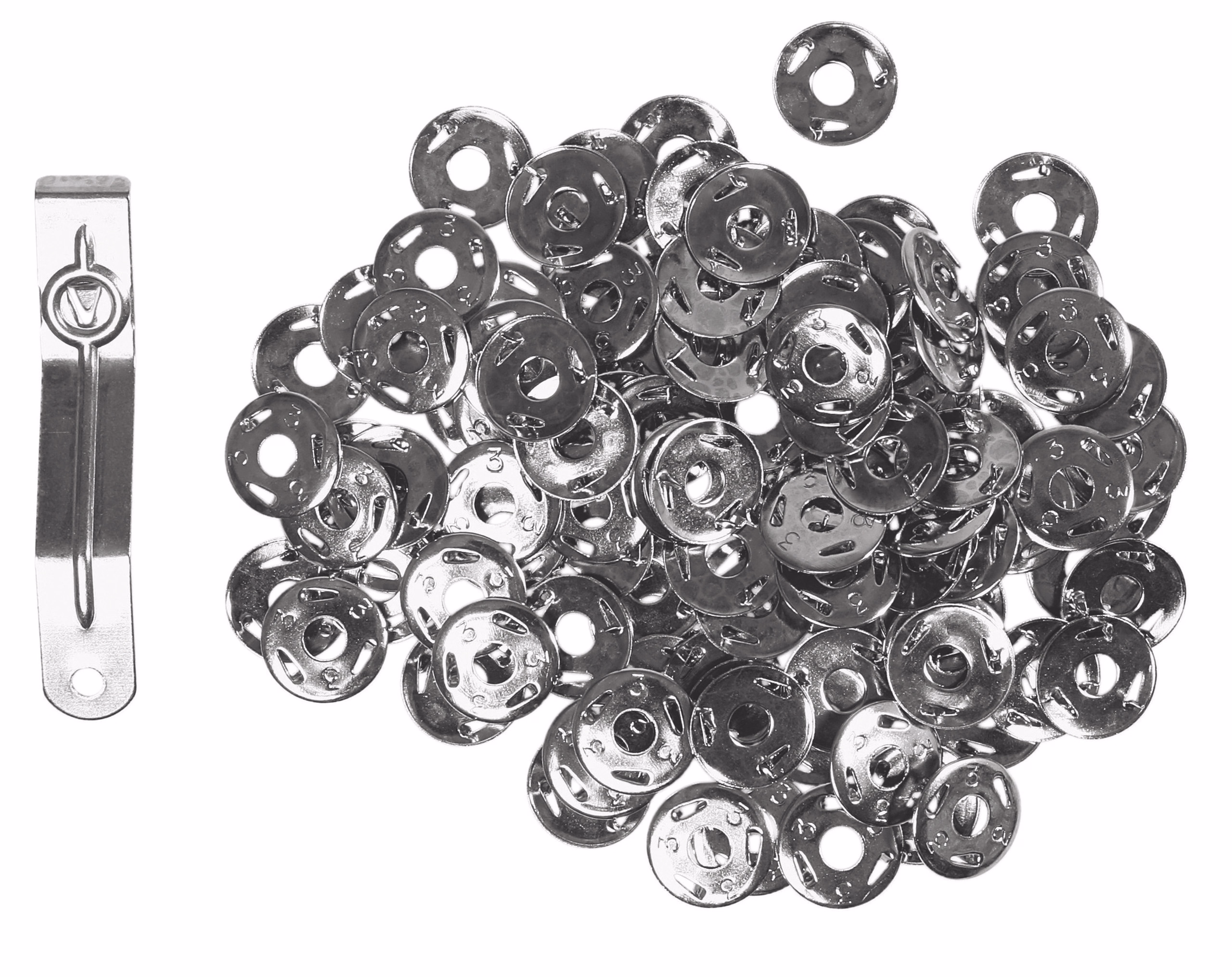 Chinchetas de tres puntas, 100 ud.