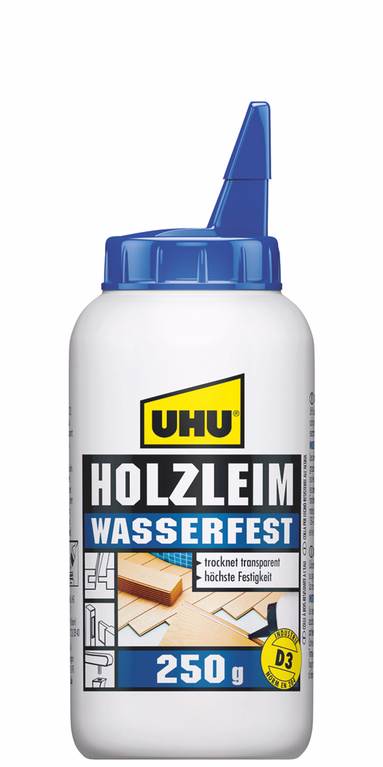 UHU Holzleim wasserfest, 250 g