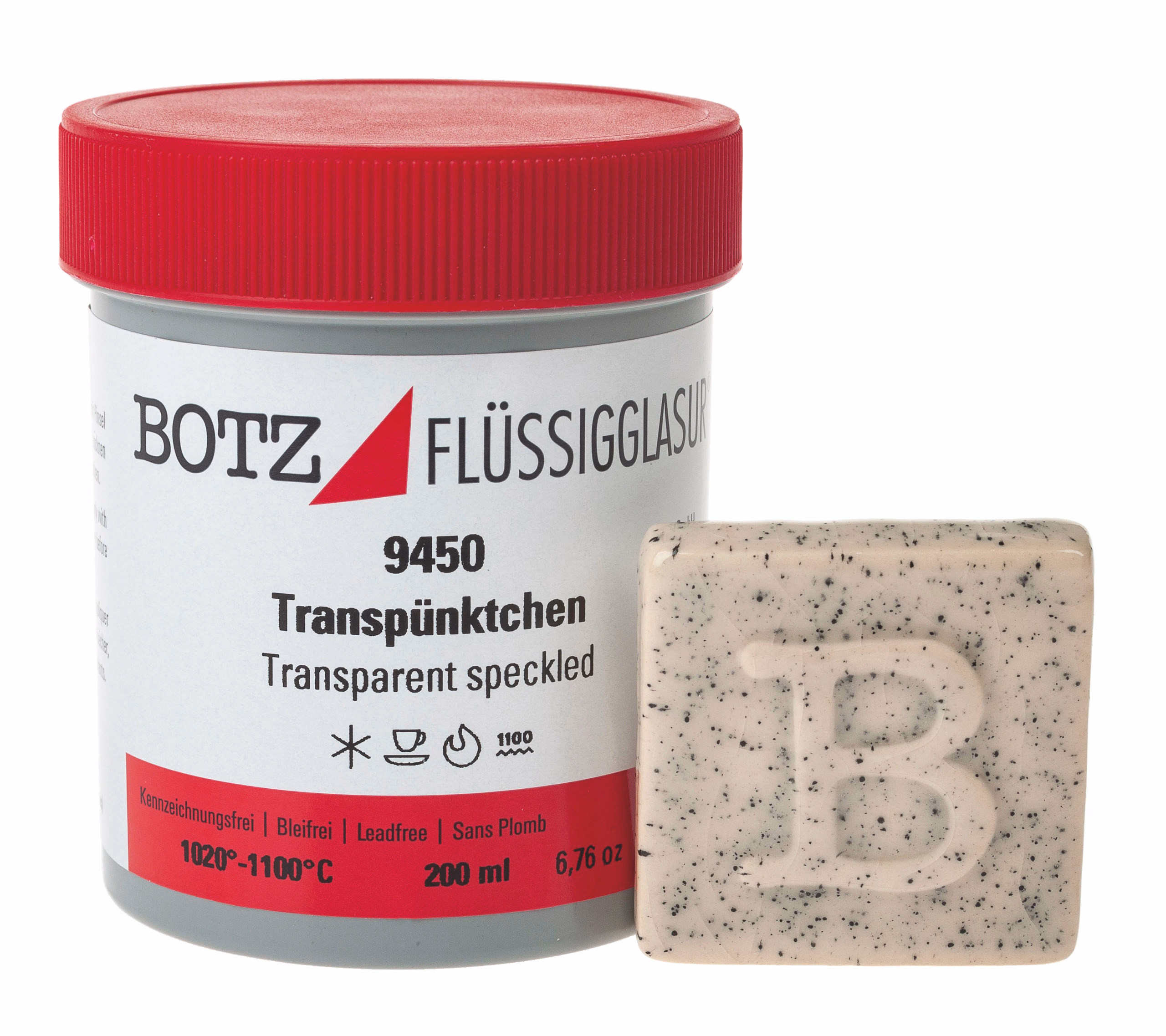 Flüssigglasur Botz, 200 ml transpünktchen