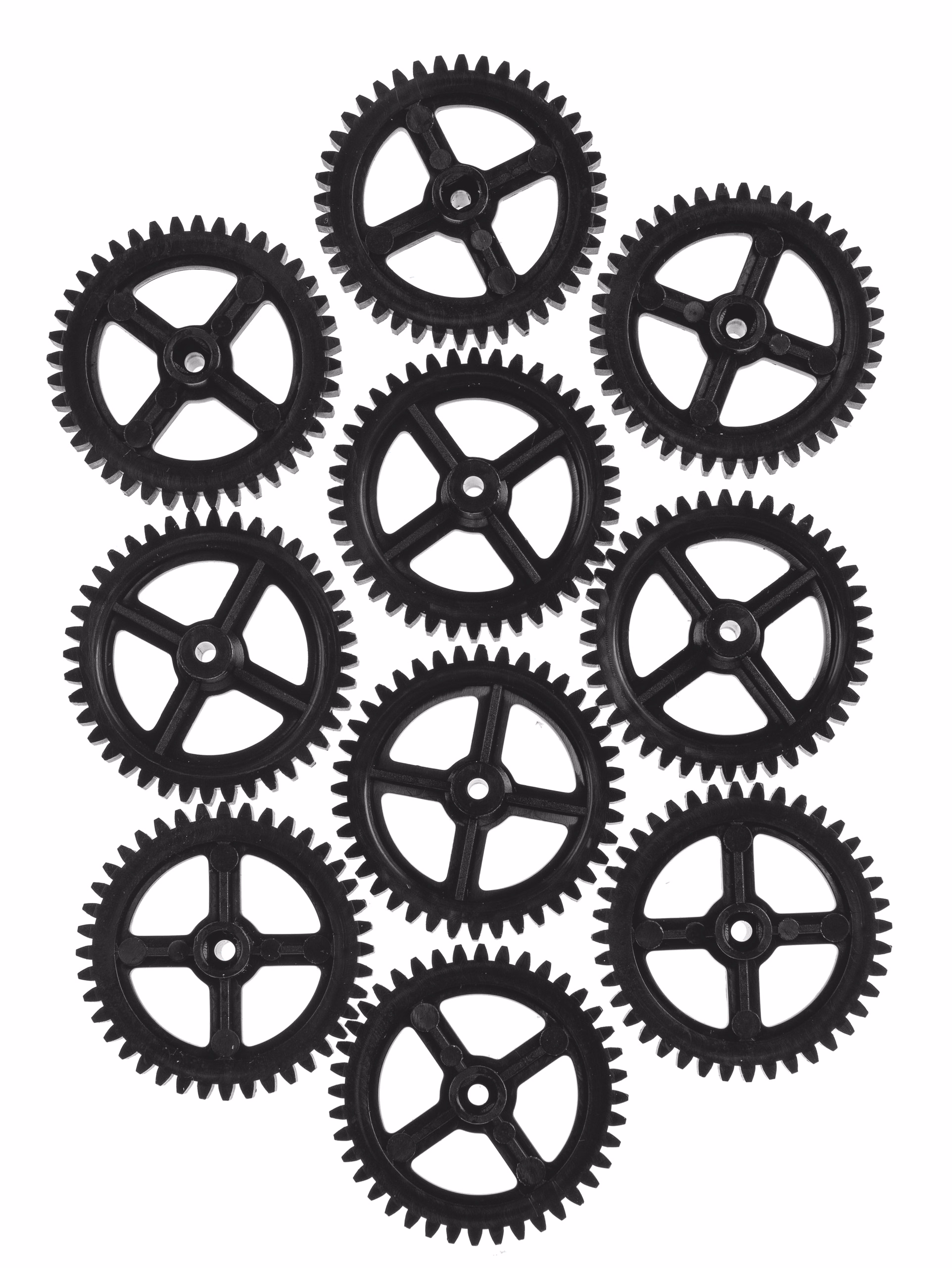 Roues dentées en plastique, env. ø 42 mm, 40 dents