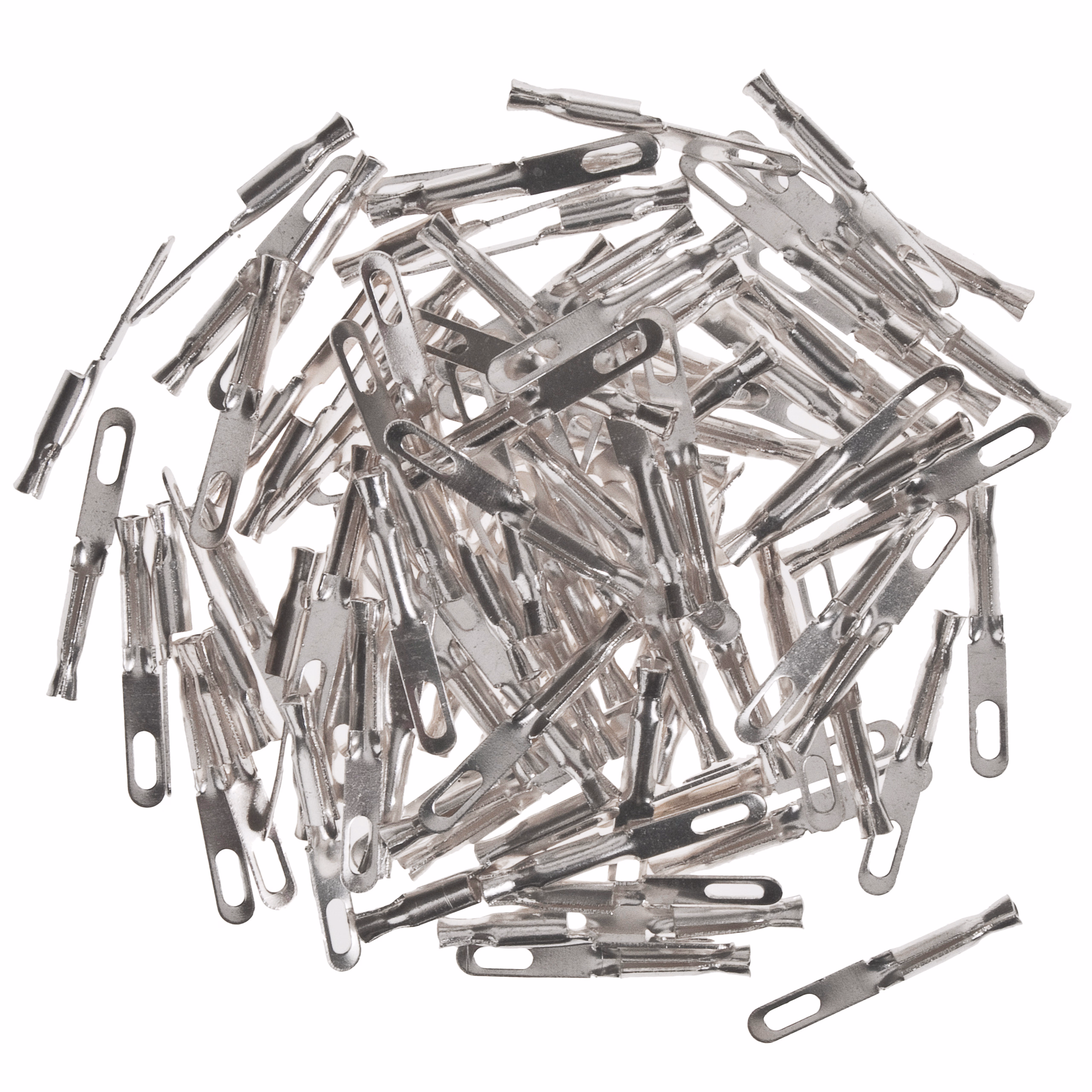 Steckschuhe, Messing, verzinnt 100 Stück (1,0 mm)