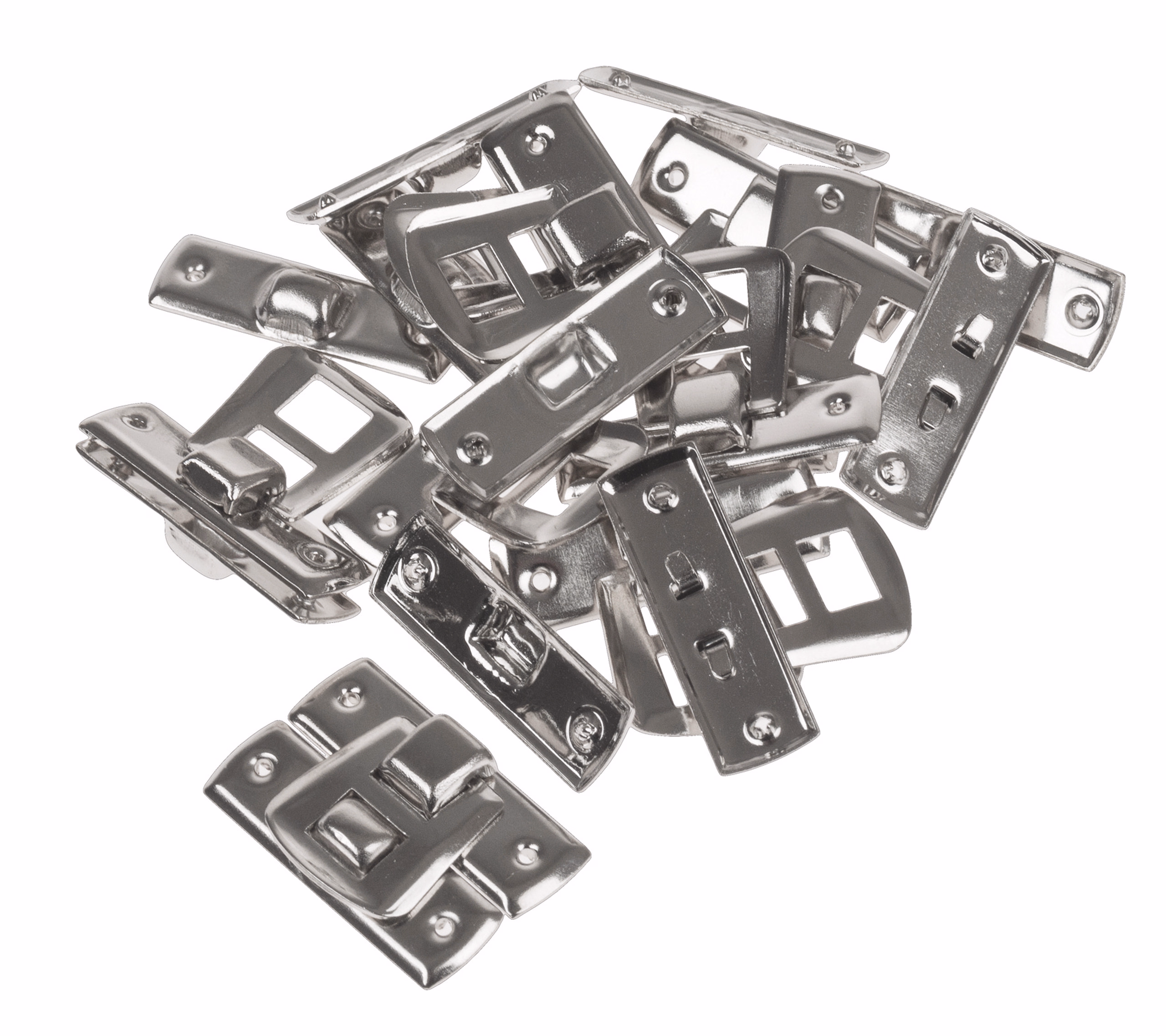 chiusure a scatto 20x30 mm, conf. da 10 pezzi