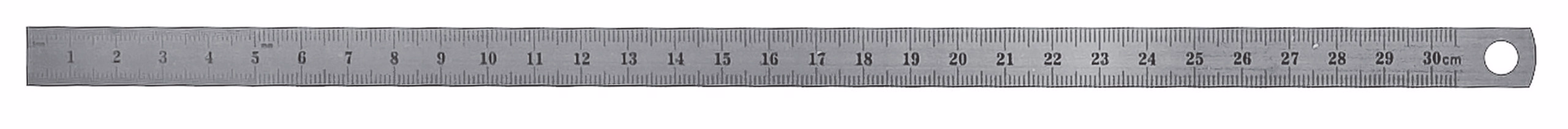 Stahlmaßstab (300 mm)